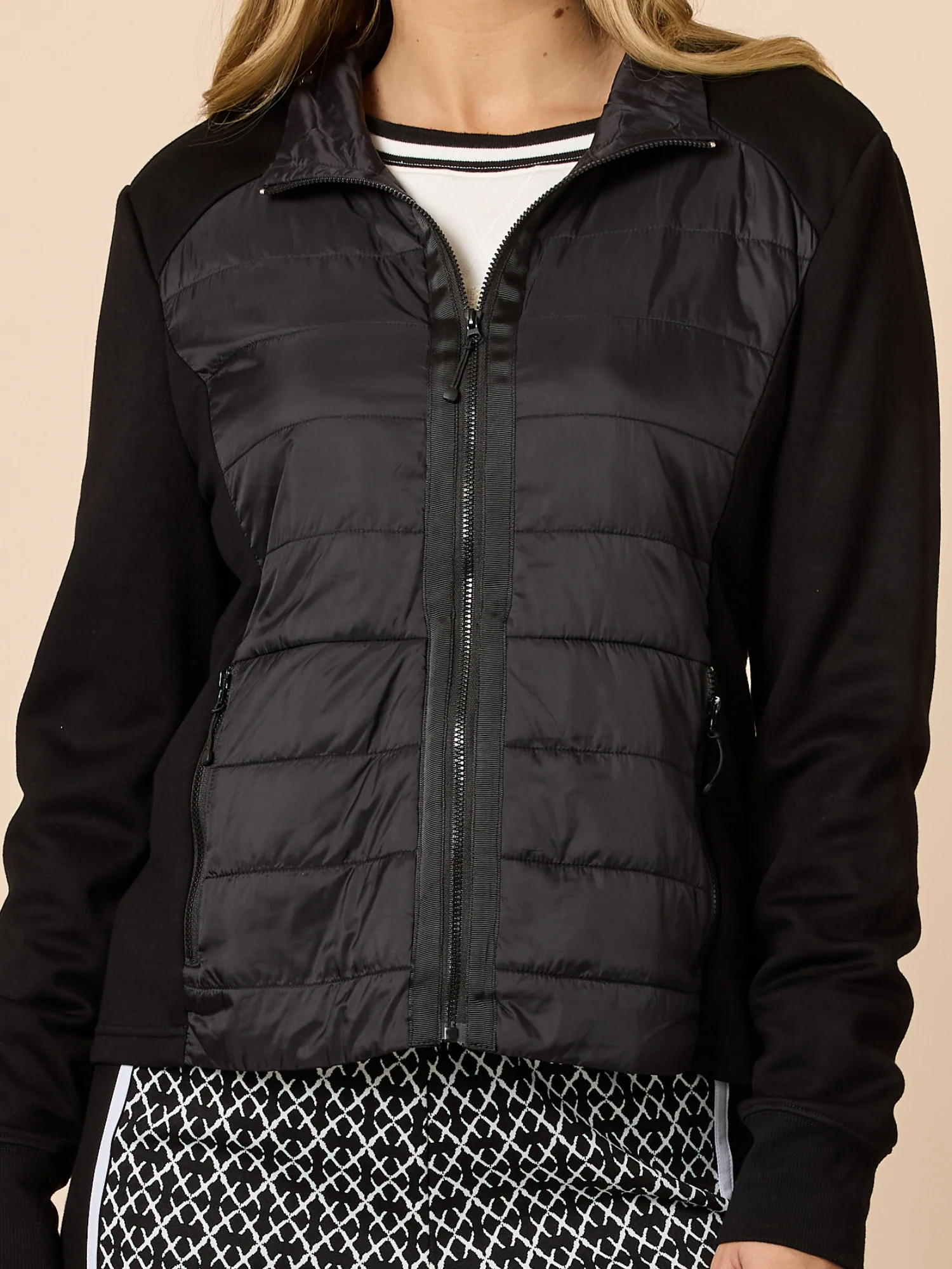 5th Avenue Quilted Jacket - Black - Image 5
