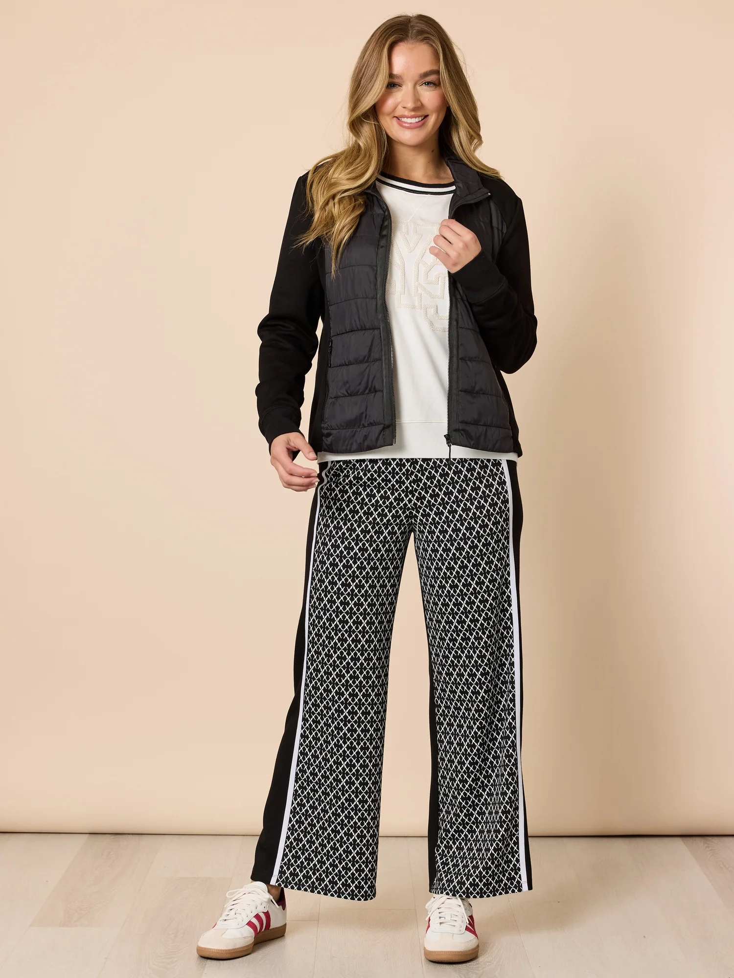 5th Avenue Quilted Jacket - Black - Image 6