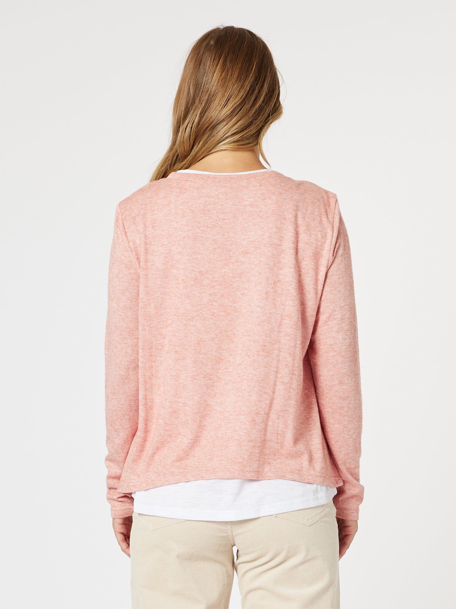 Alice 2 in 1 Knit Top - Coral - Image 4