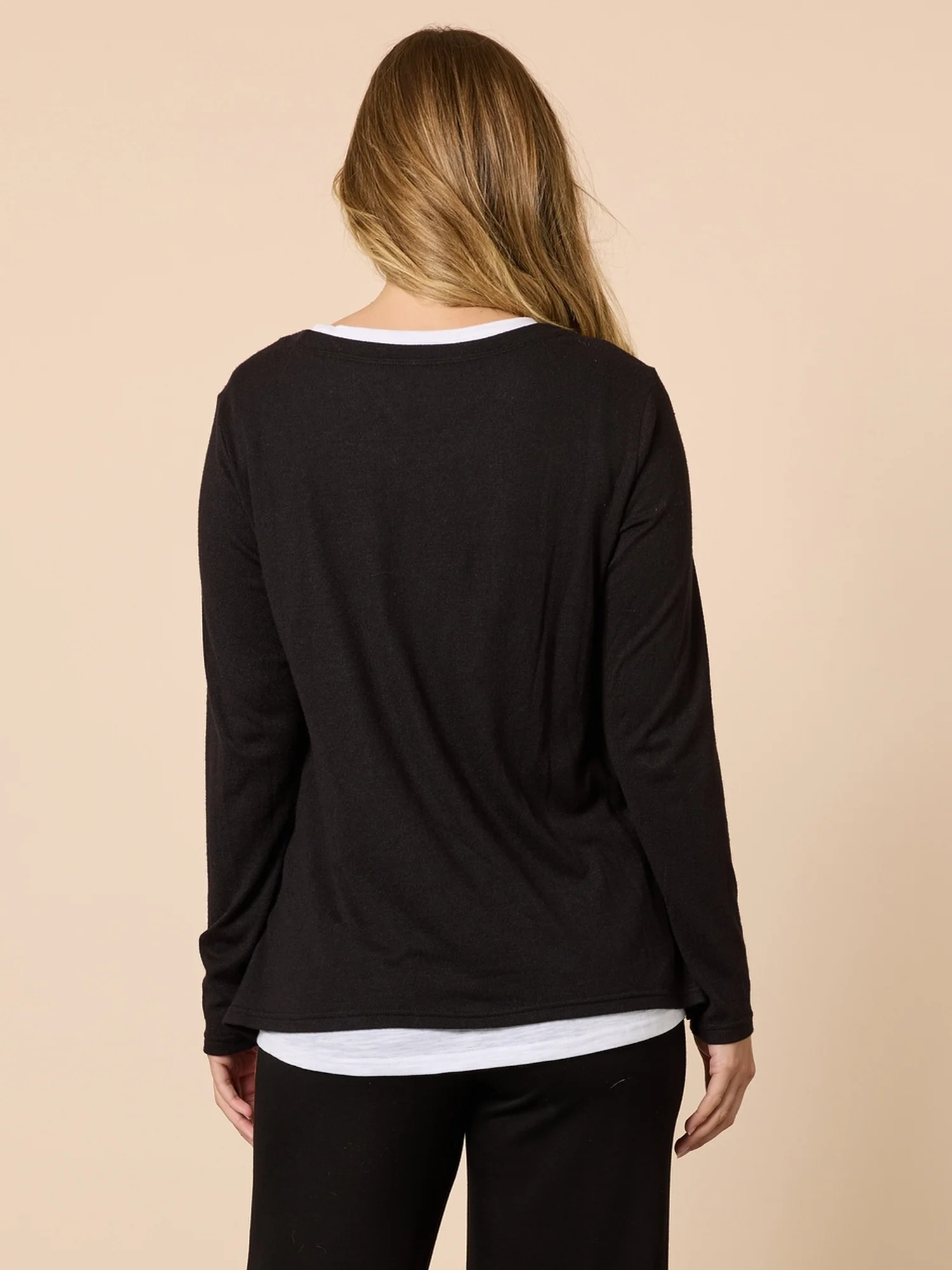 Alicia 2 in 1 Top - Black - Image 4