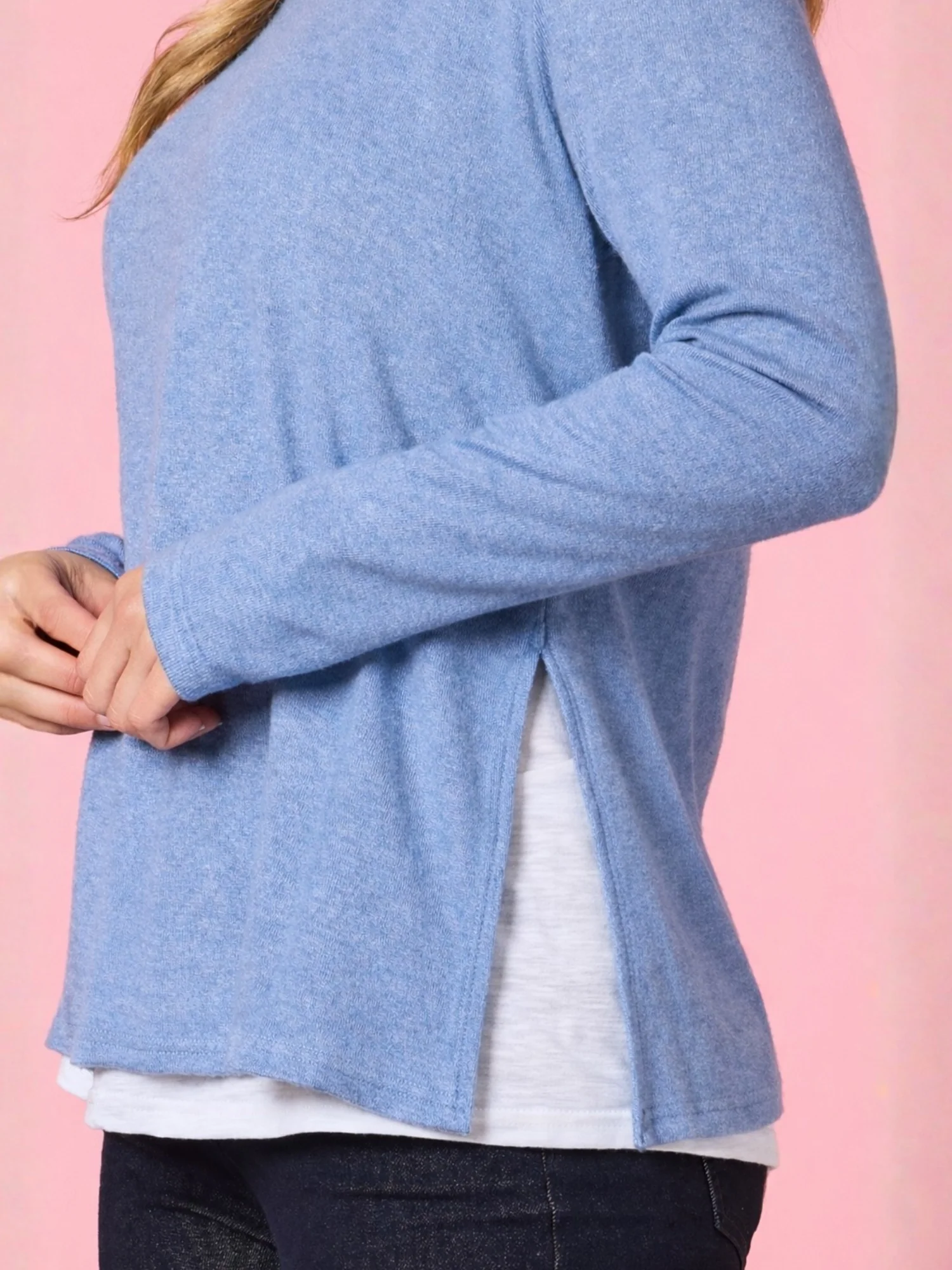 Alicia 2 in 1 Top - Blue - Image 6