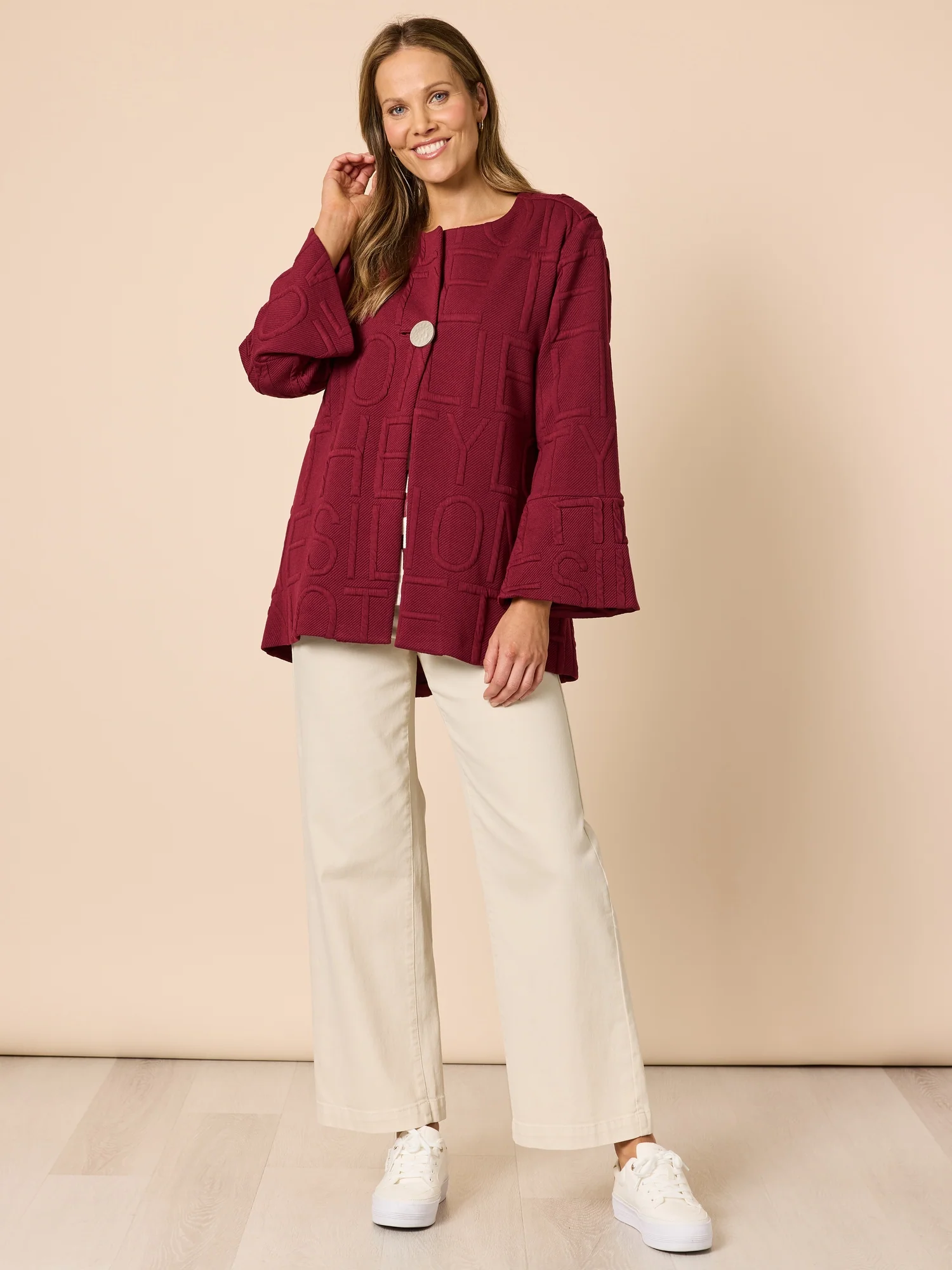 Alpha Script Jacket - Shiraz - Image 2