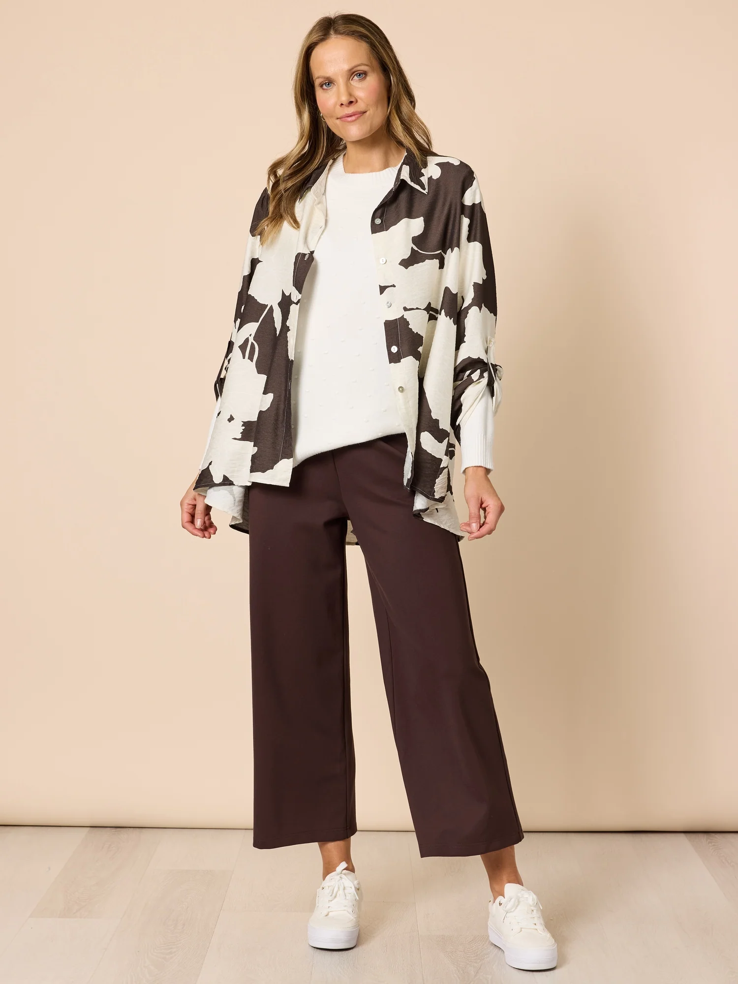Alpine Spot Knit - Winter White - Image 6
