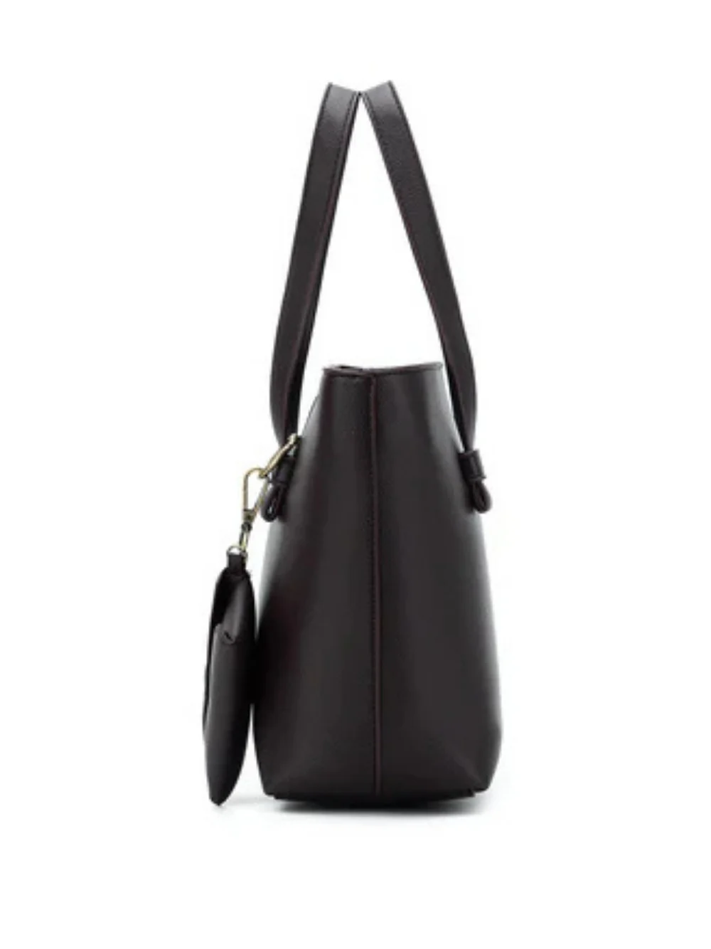 Antoinette Aubergine 3 Piece Handbag Set - Aubergine - Image 3