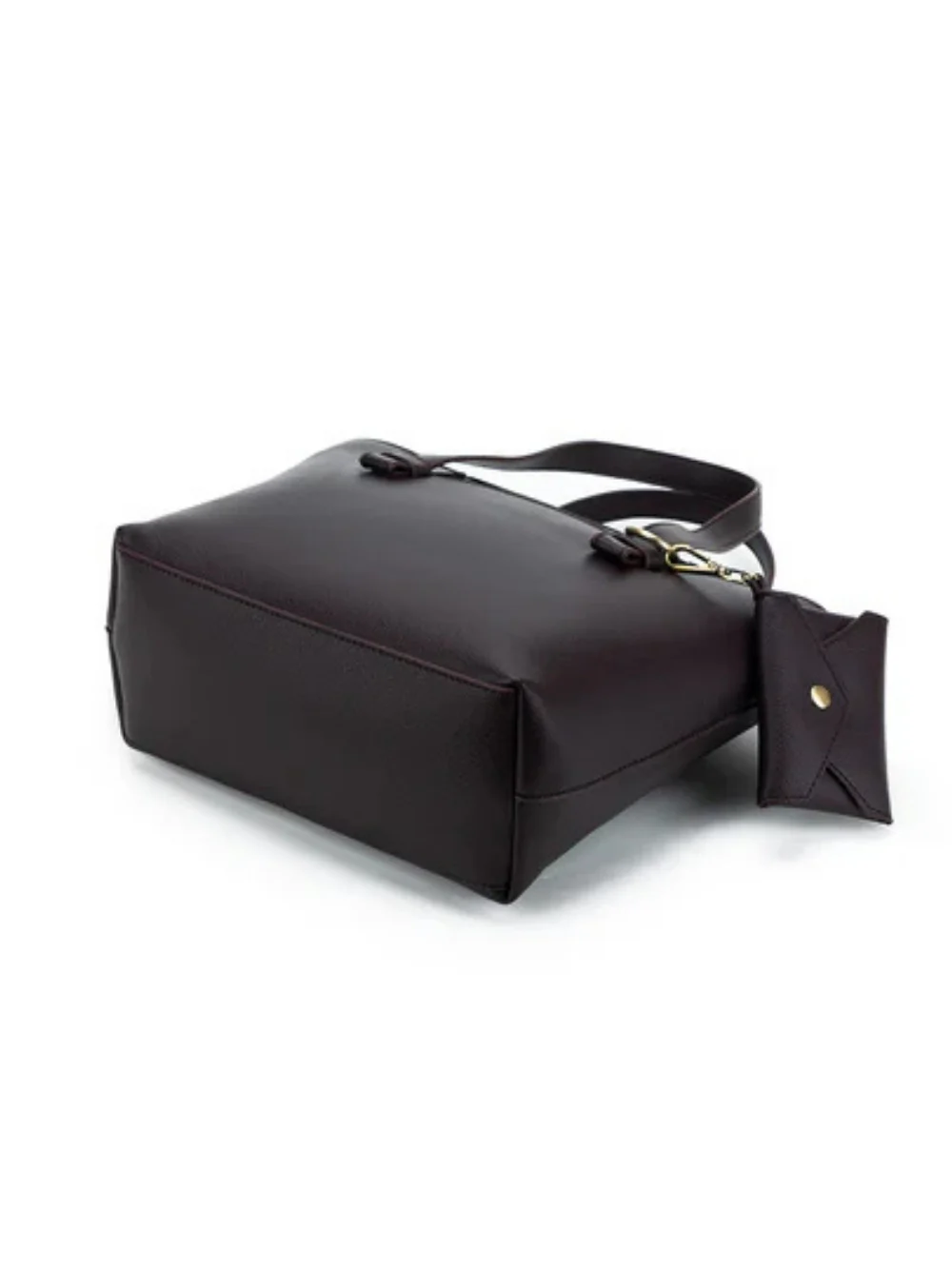 Antoinette Aubergine 3 Piece Handbag Set - Aubergine - Image 4
