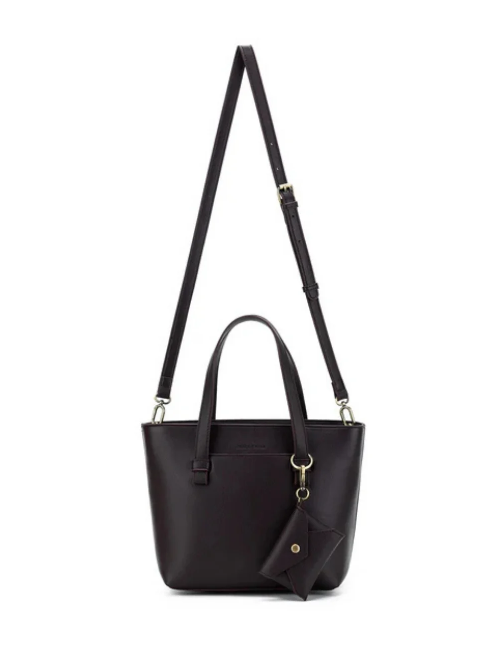 Antoinette Aubergine 3 Piece Handbag Set - Aubergine - Image 6