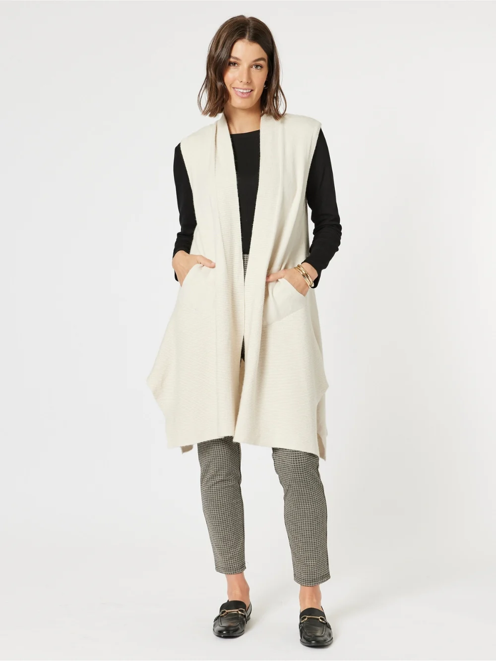 Ava Pant - Natural/Black - Image 4