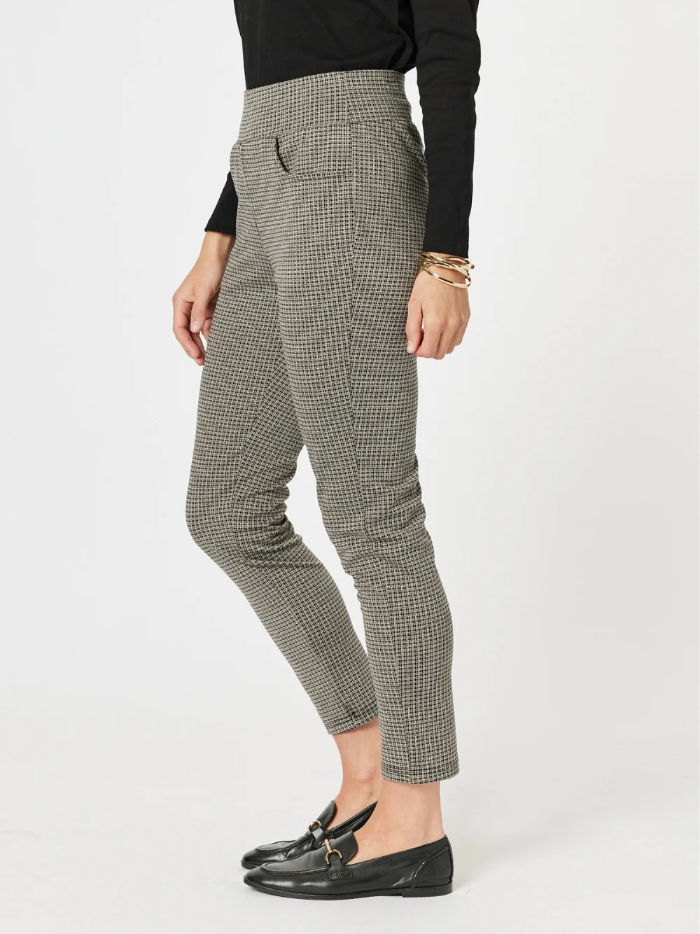 Ava Pant - Natural/Black - Image 6
