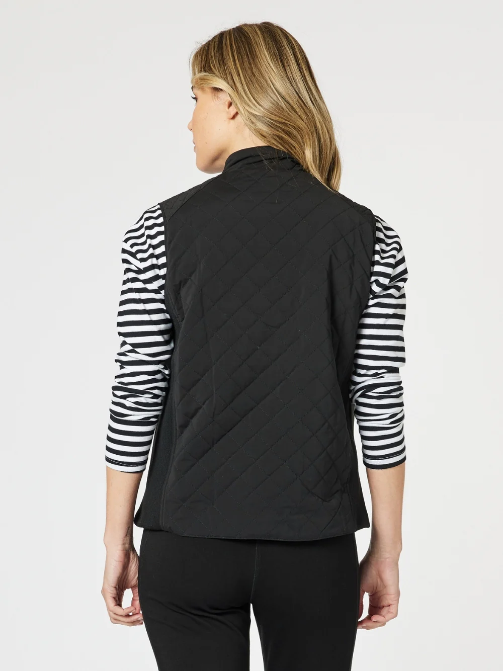 Brighton Puffer Vest - Black - Image 6