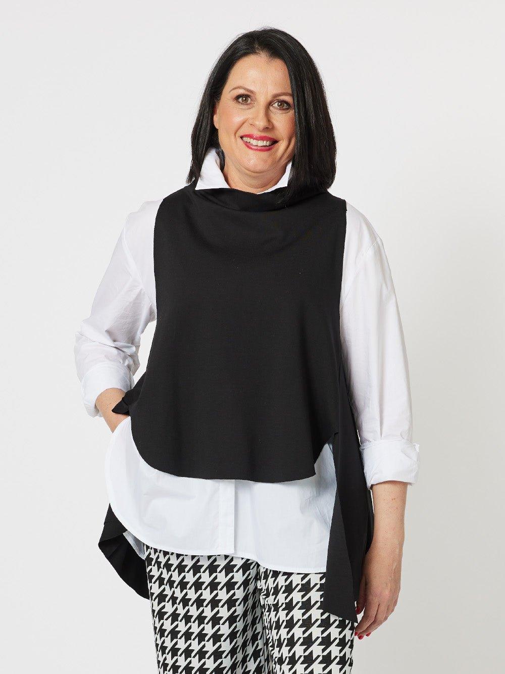 Cameron Layer Top - Black - Image 5