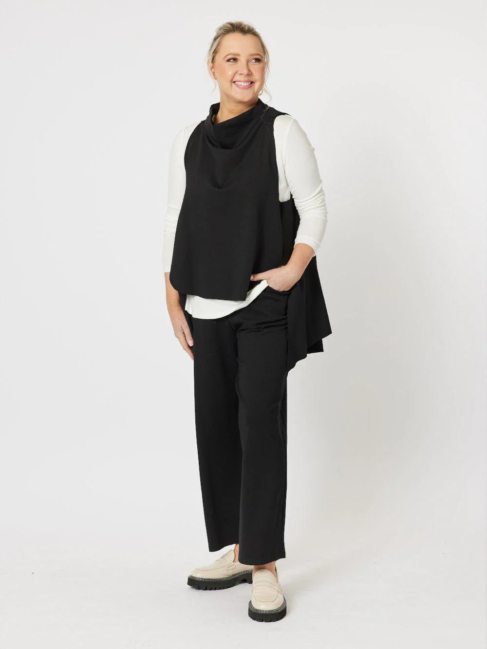 Cameron Layer Top - Black - Image 6