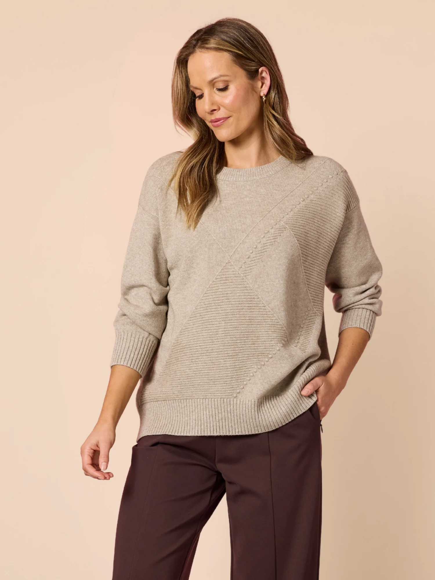 Camilla Rib Knit - Natural