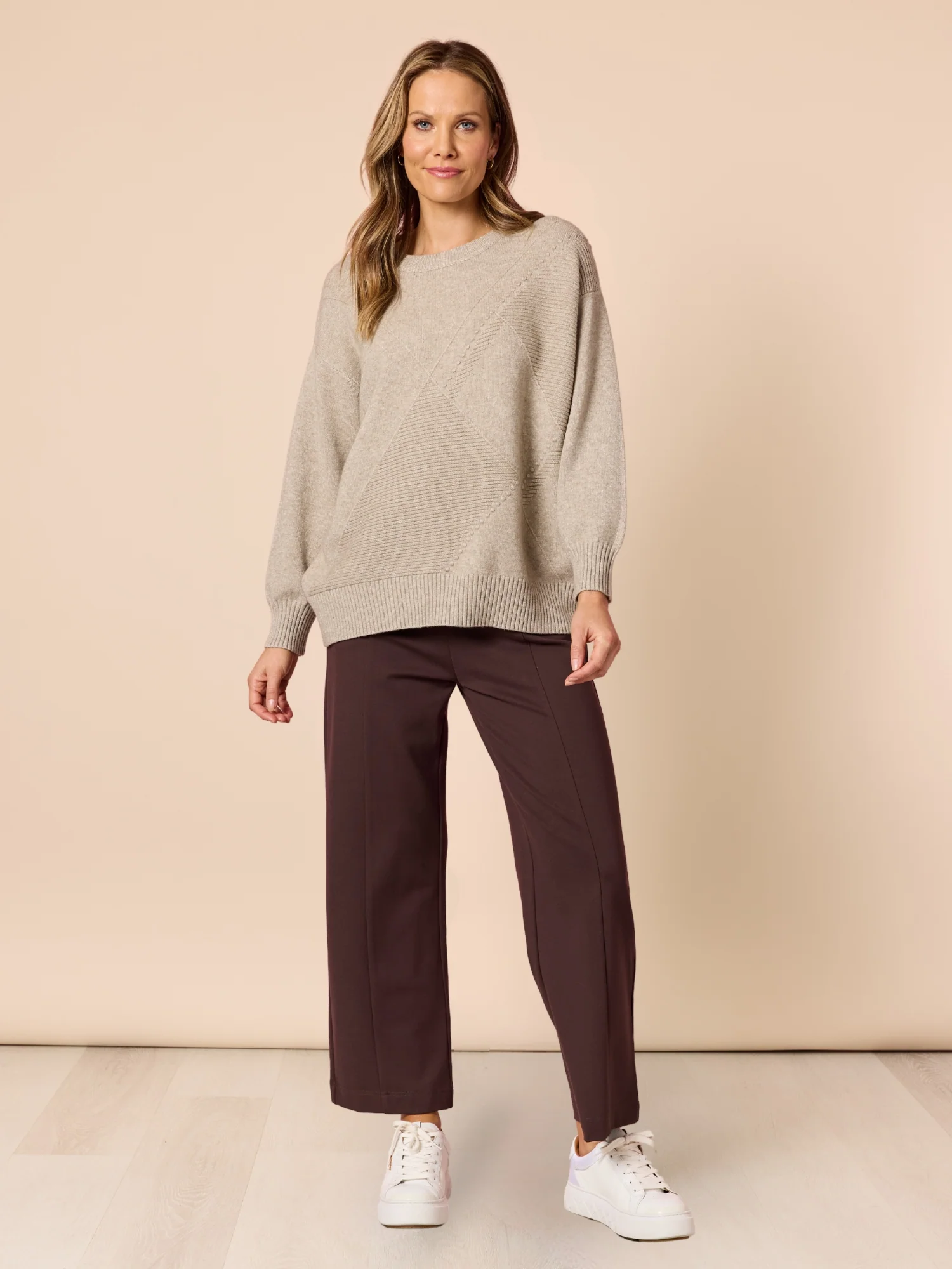 Camilla Rib Knit - Natural - Image 2