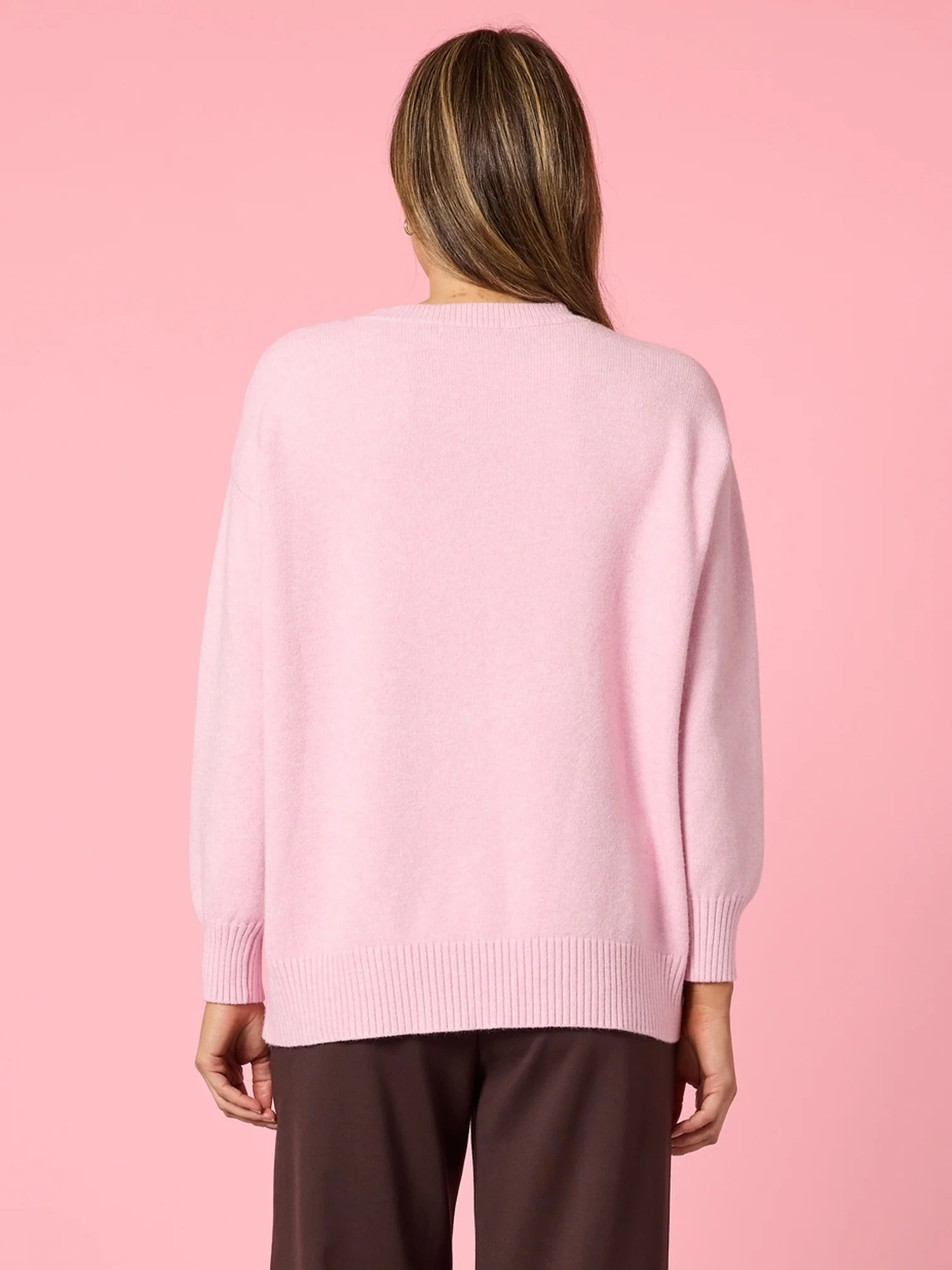 Camilla Rib Knit - Rose - Image 4