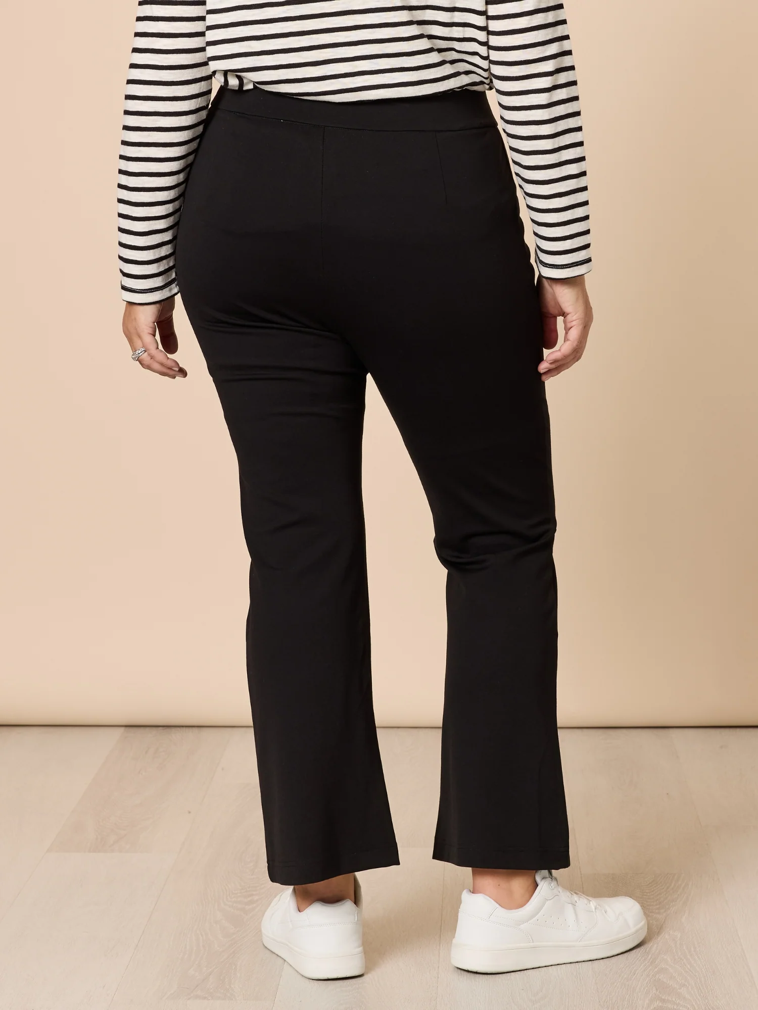 Carla Flare Pant - Black - Image 9