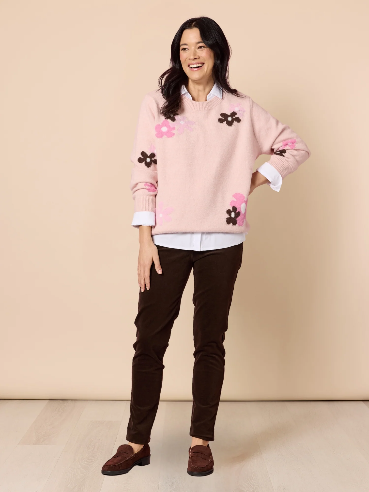 Chelsea Flower Knit - Floral Blush - Image 2
