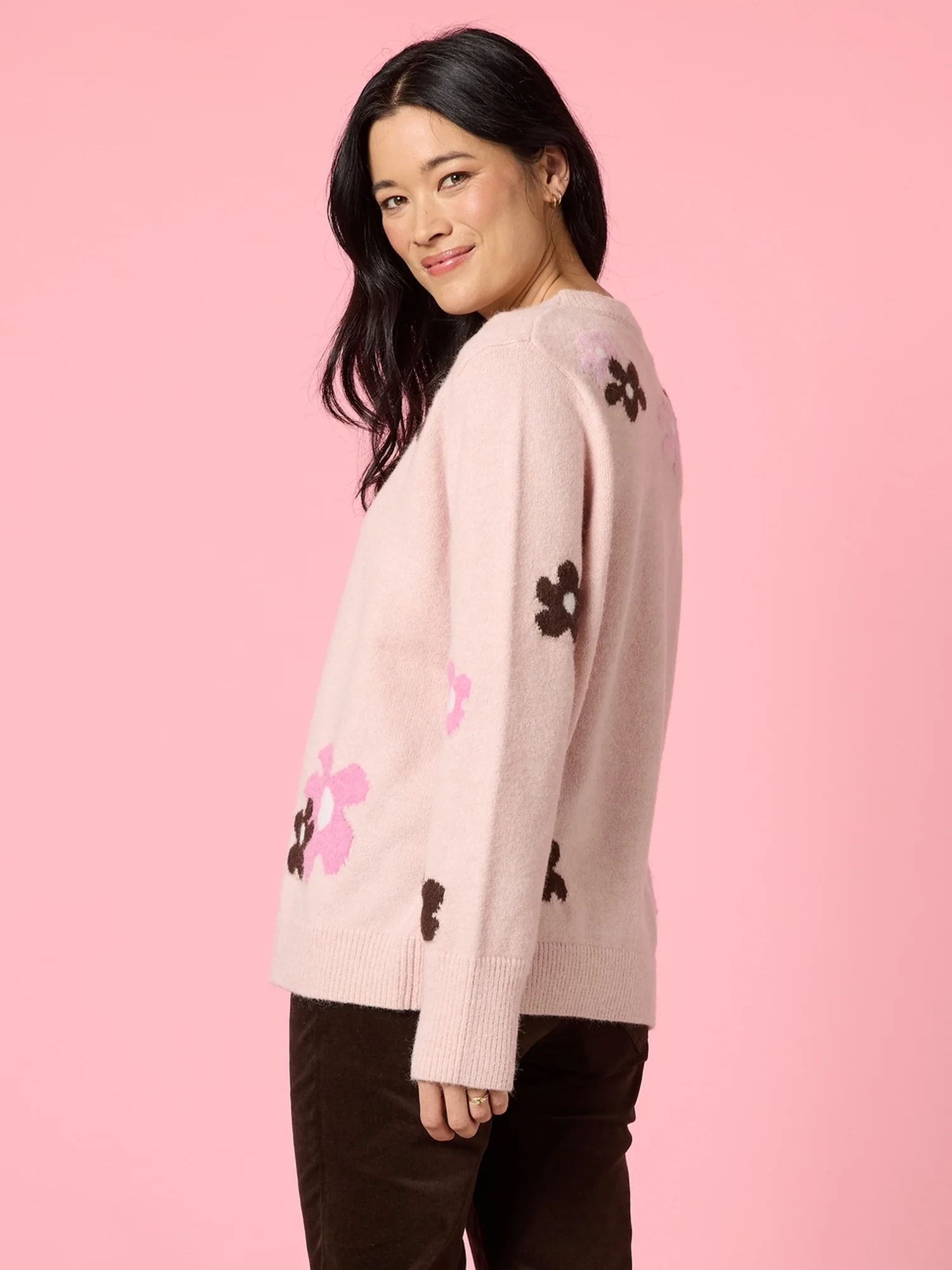 Chelsea Flower Knit - Floral Blush - Image 4