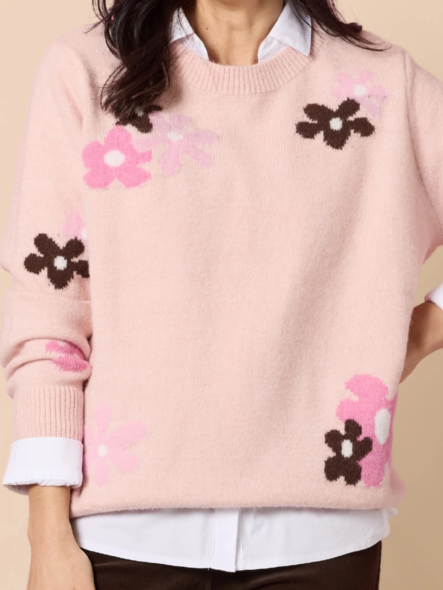 Chelsea Flower Knit - Floral Blush - Image 6