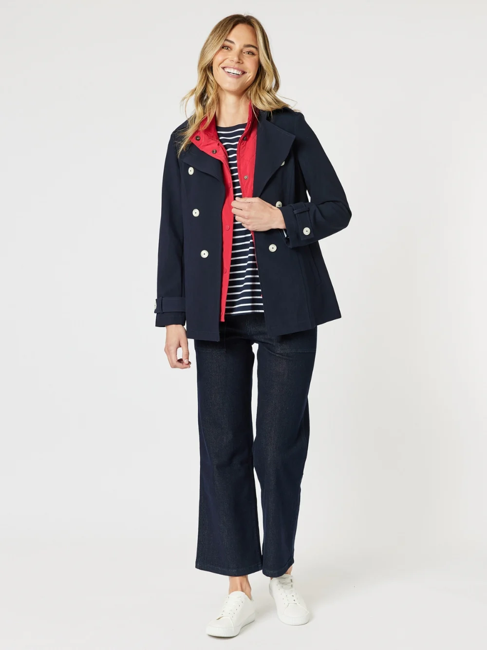 Chelsea Jacket - Navy - Image 7
