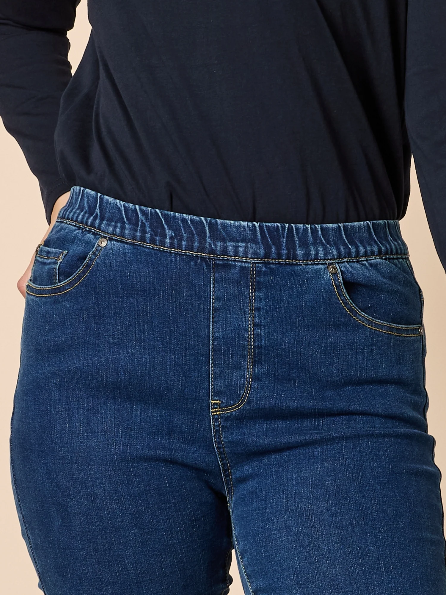 Chicago Slim Leg Jean - Dark Denim - Image 5
