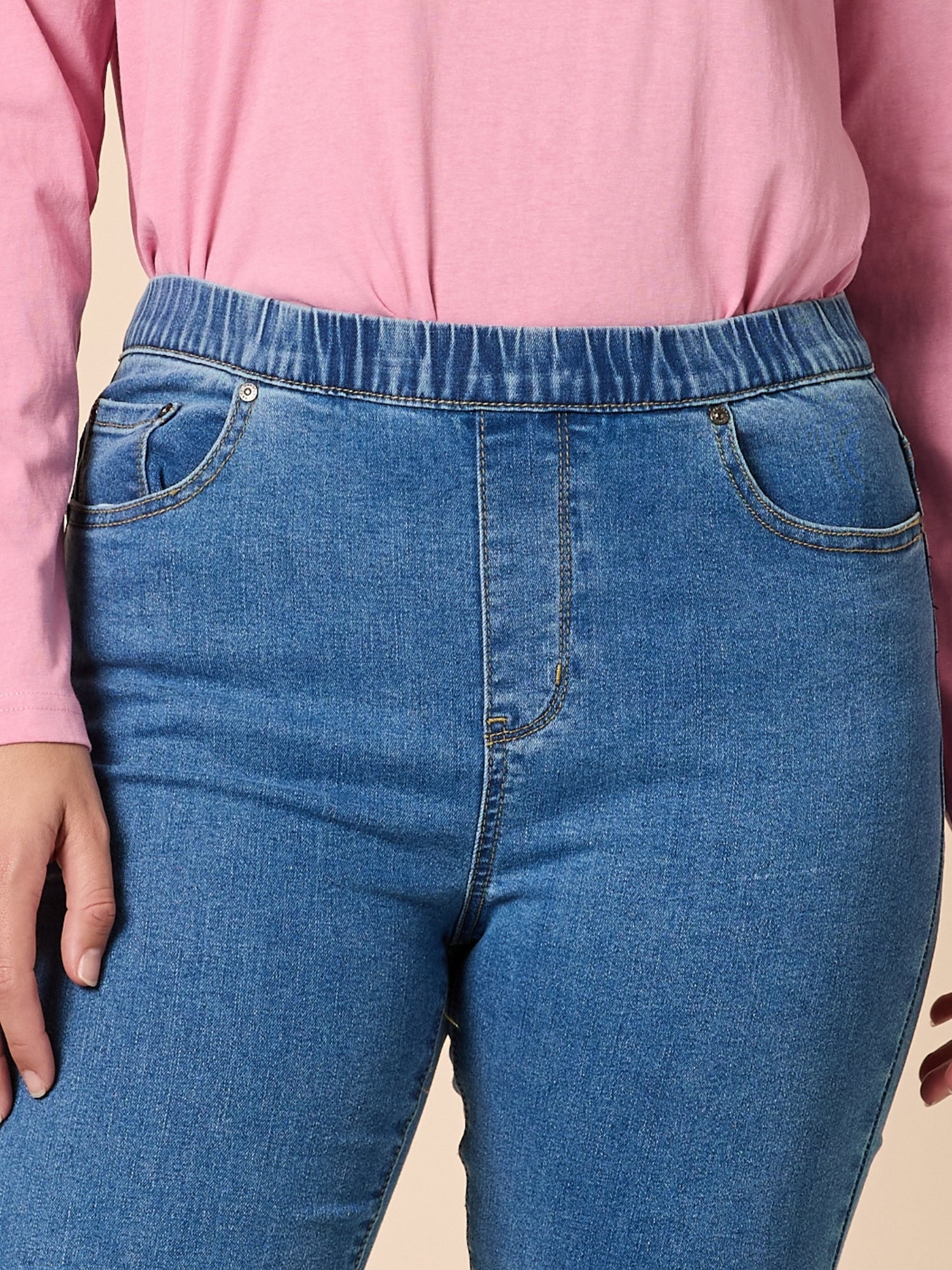 Chicago Slim Leg Jean - Denim - Image 5