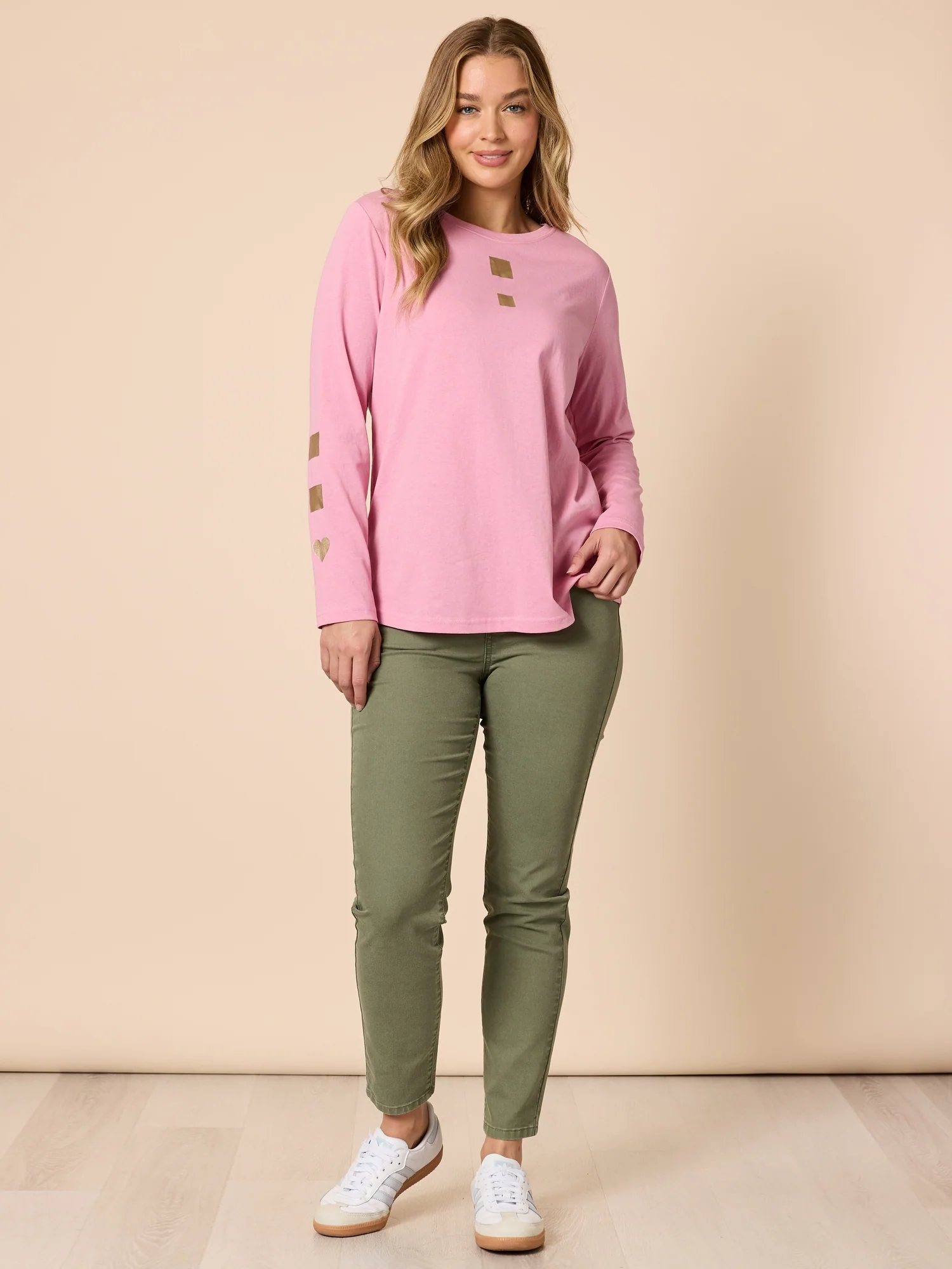 Chicago Slim Leg Jean - Khaki - Image 3