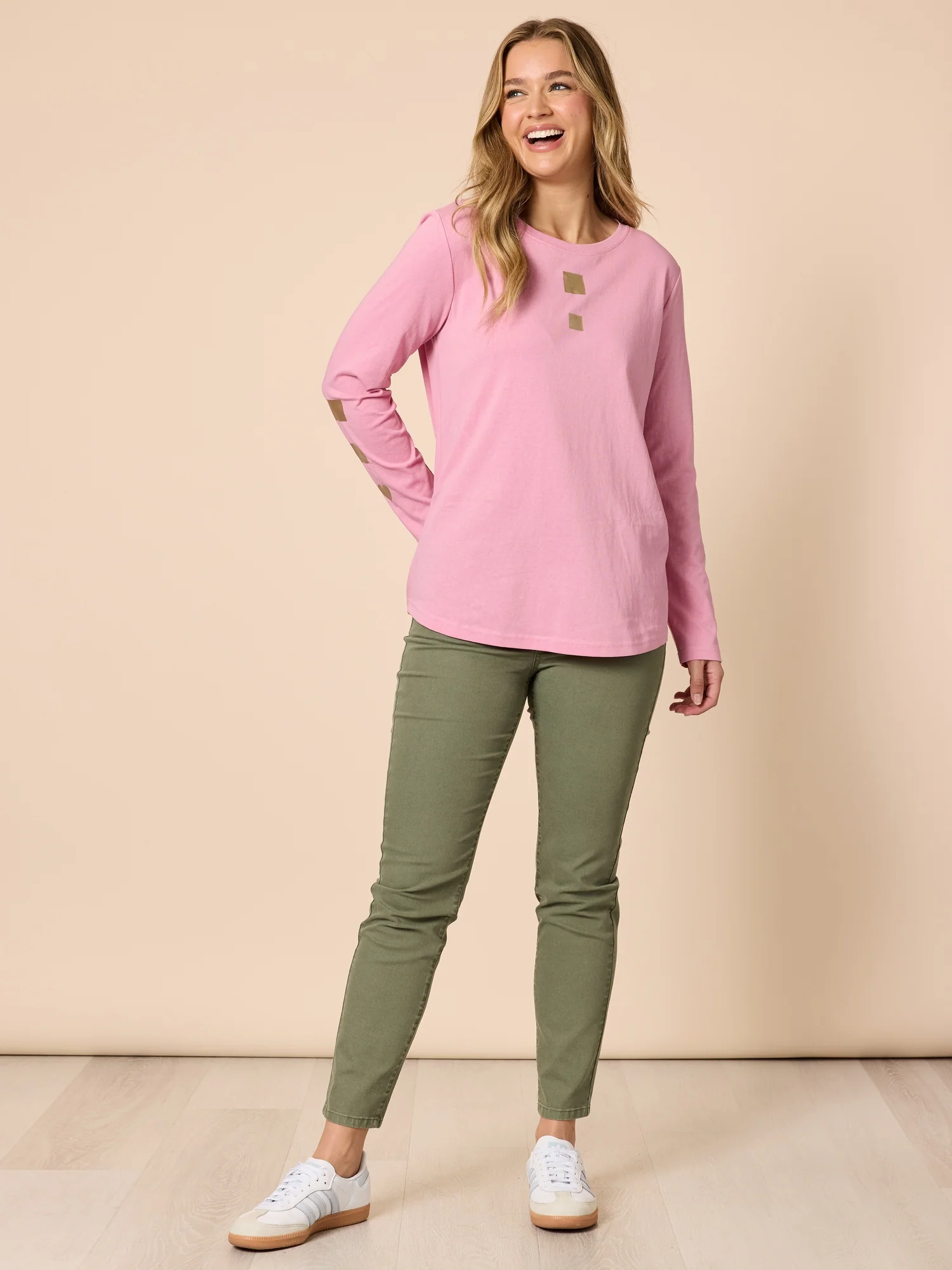 Chicago Slim Leg Jean - Khaki - Image 7