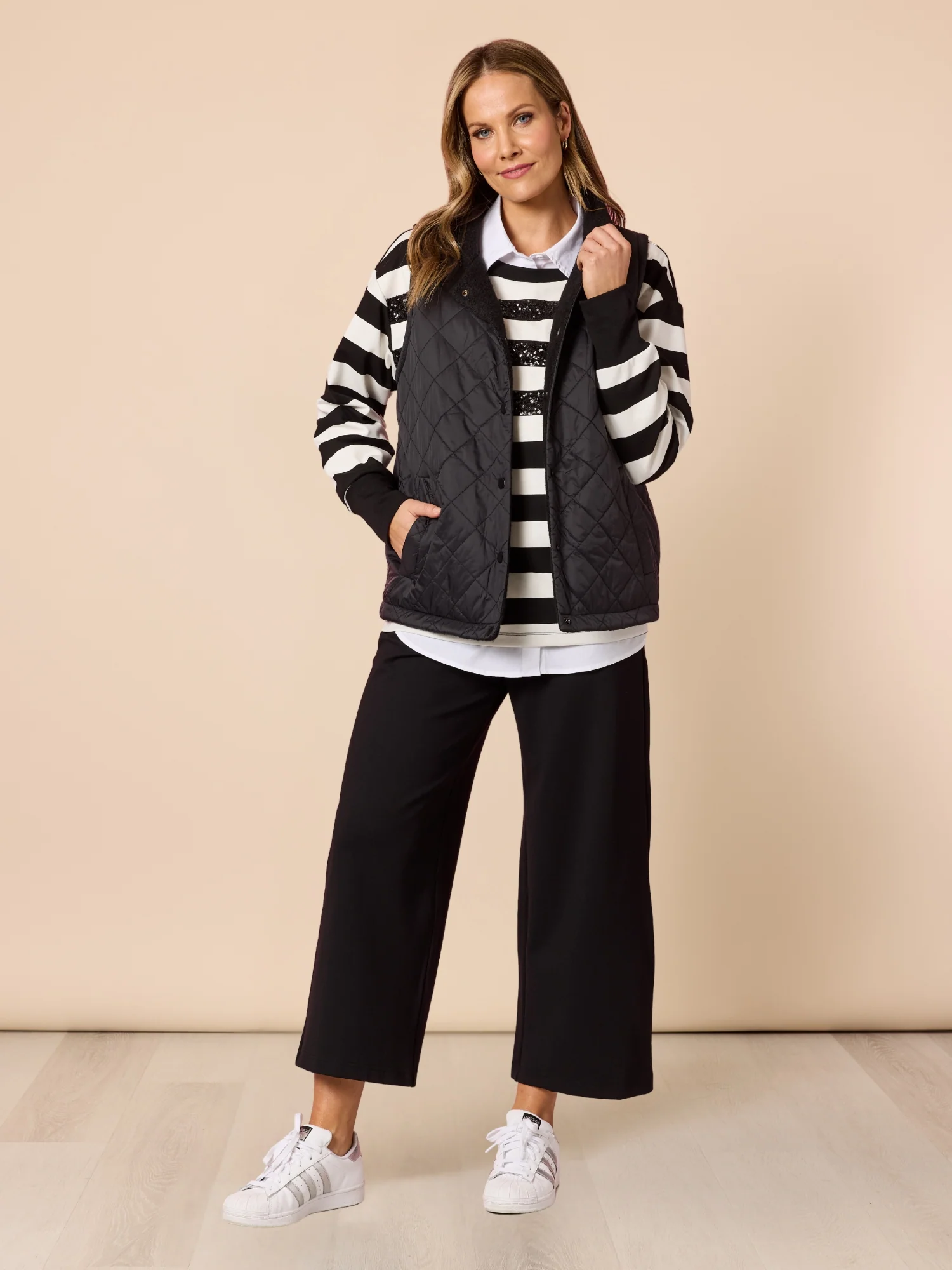 City Rib Cuff Shirt - White - Image 7