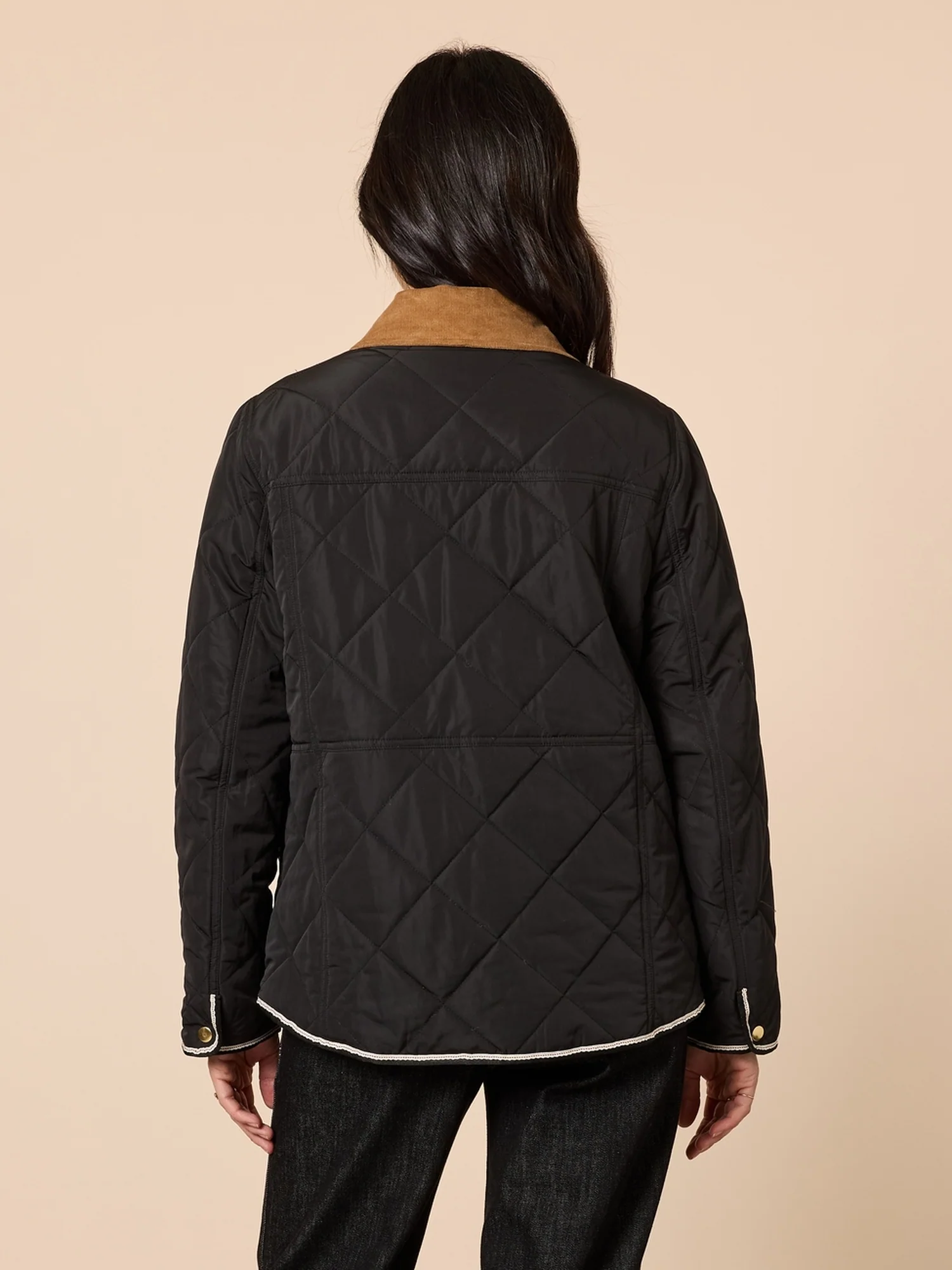 Colorado Quilted Jacket - Black - Image 4