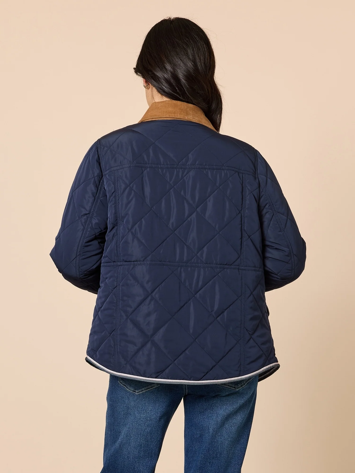 Colorado Quilted Jacket - Navy - Image 4