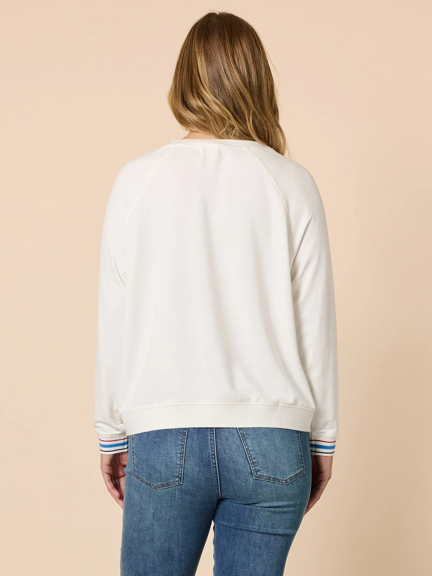 Deja Vu Embroidered Top - Ivory - Image 5
