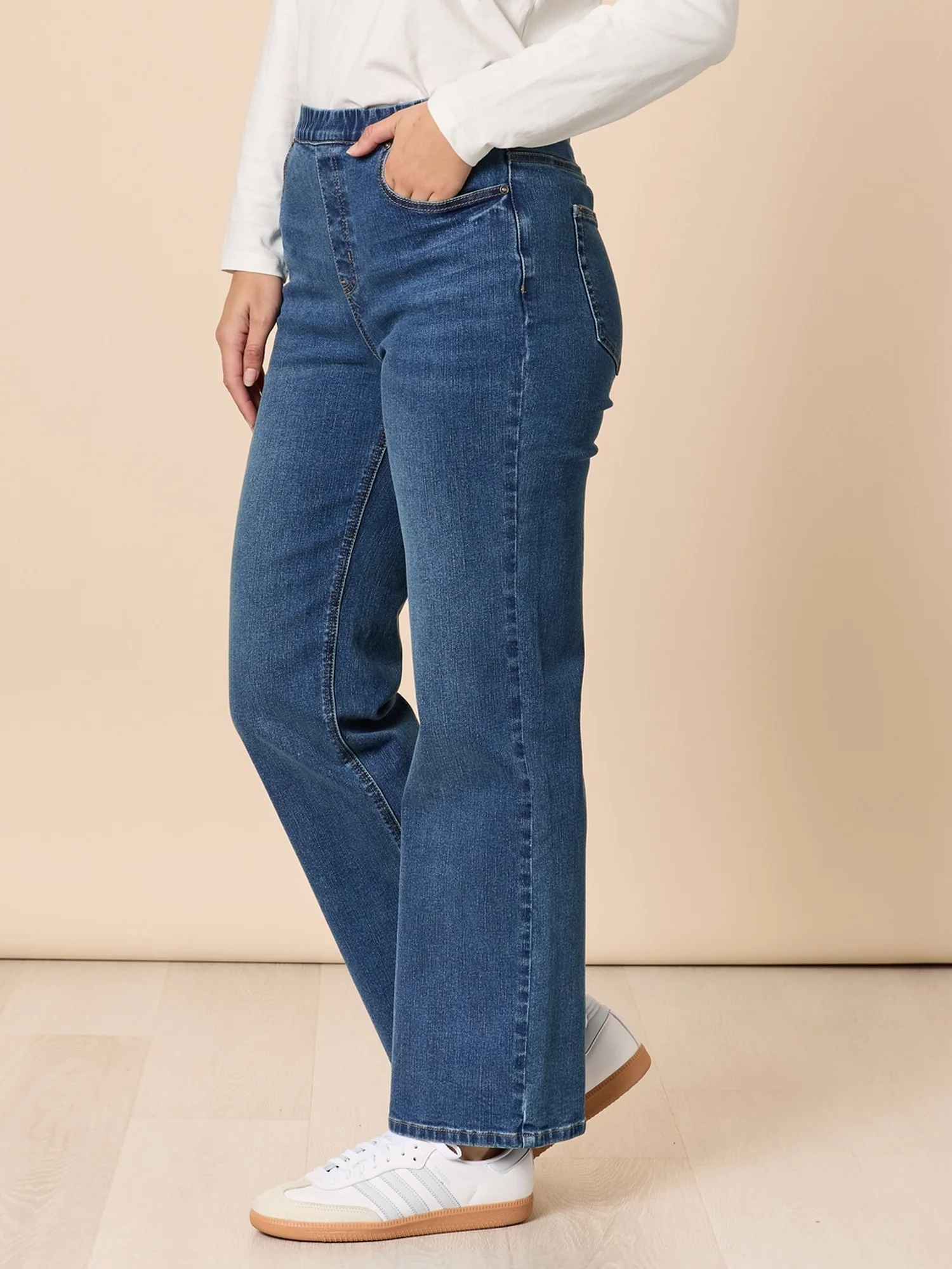 Everyday Straight Leg Jean - Denim - Image 6