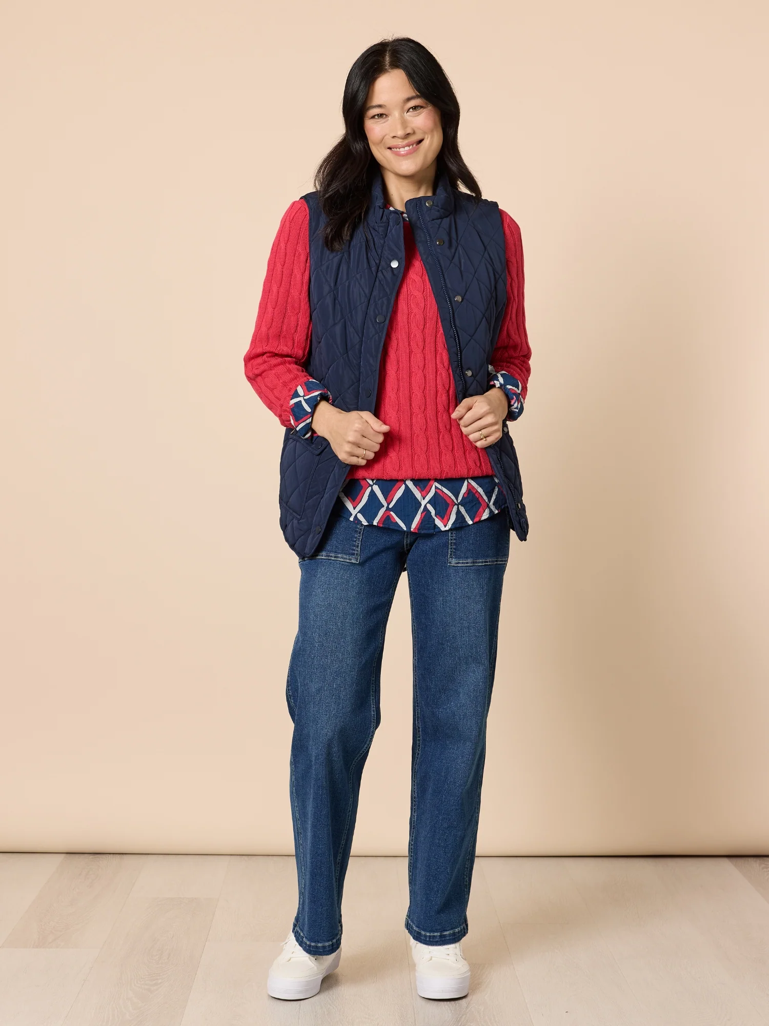 Hudson High Rise Wide Leg Jean - Blue Wash - Image 8