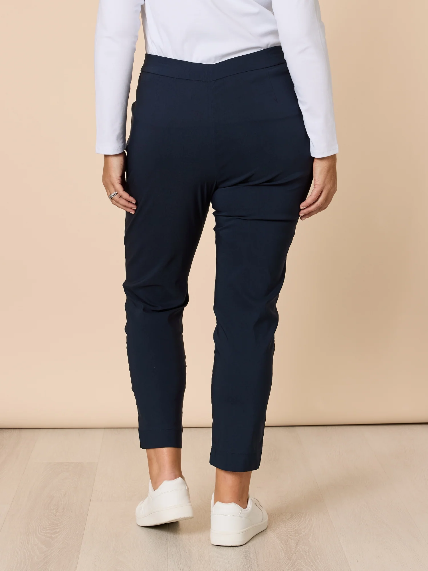 Harbour Slim Leg Pant - Navy - Image 5