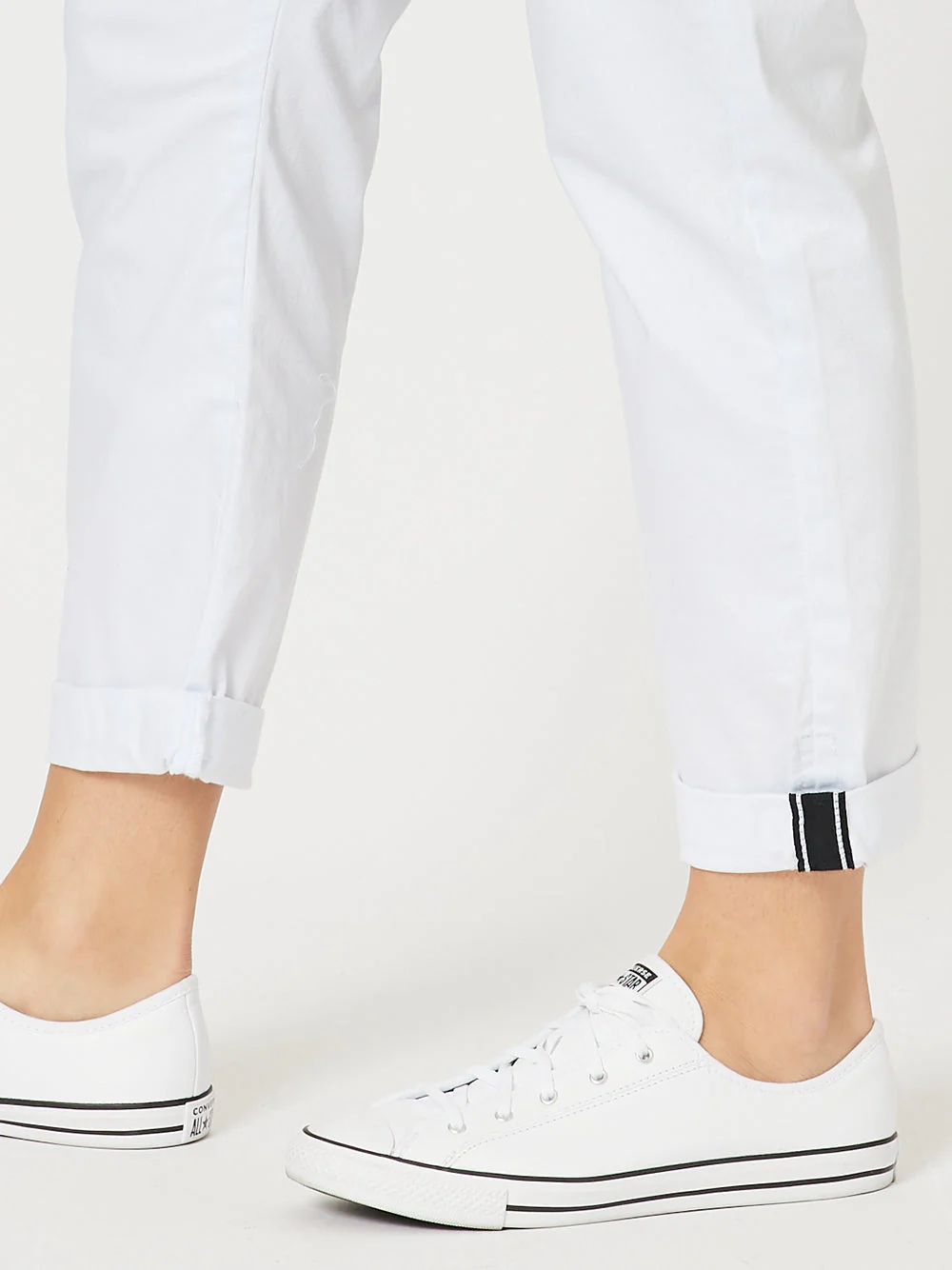 Isabella Cotton Pant - White - Image 7