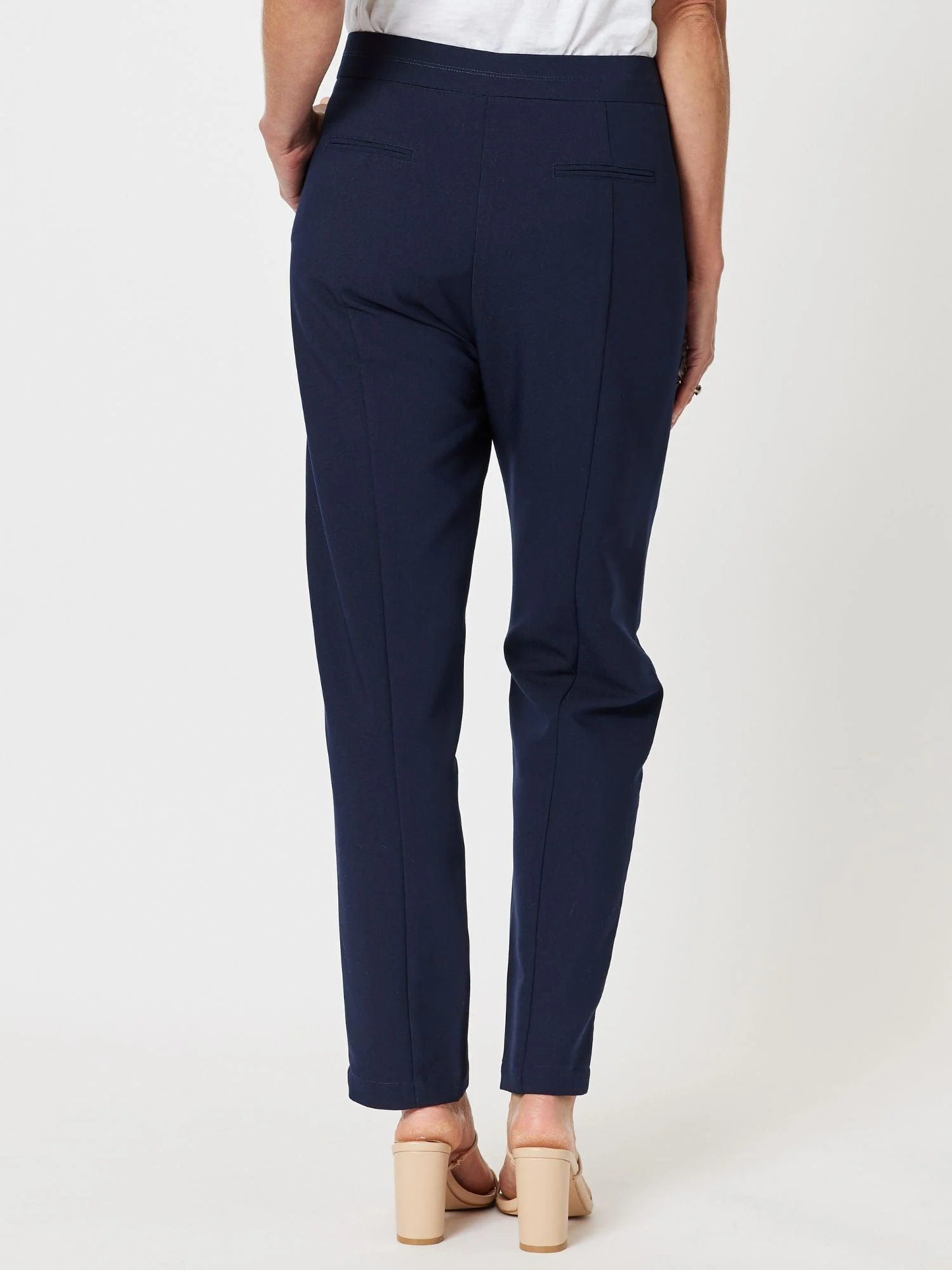 Lauren Slim Leg Pant - Navy - Image 4