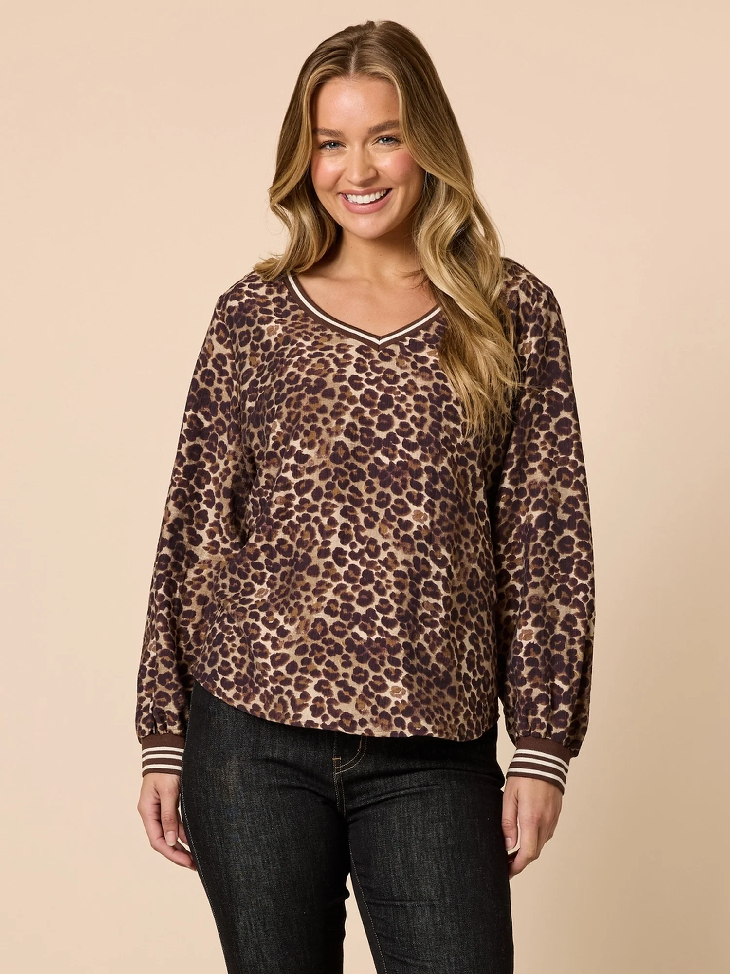 Leopard Print Top - Animal