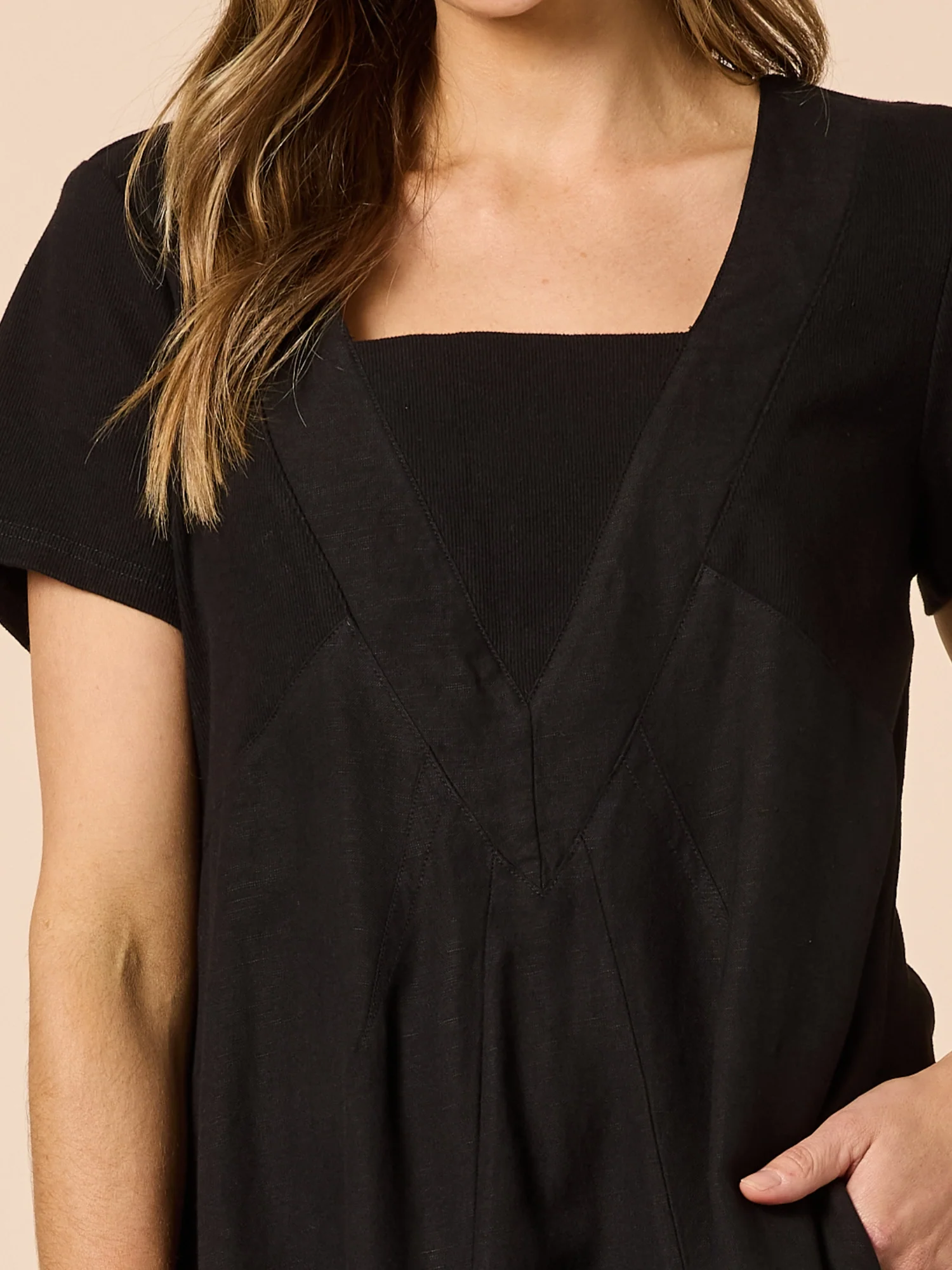Lino Le Marais Dress - Black - Image 7