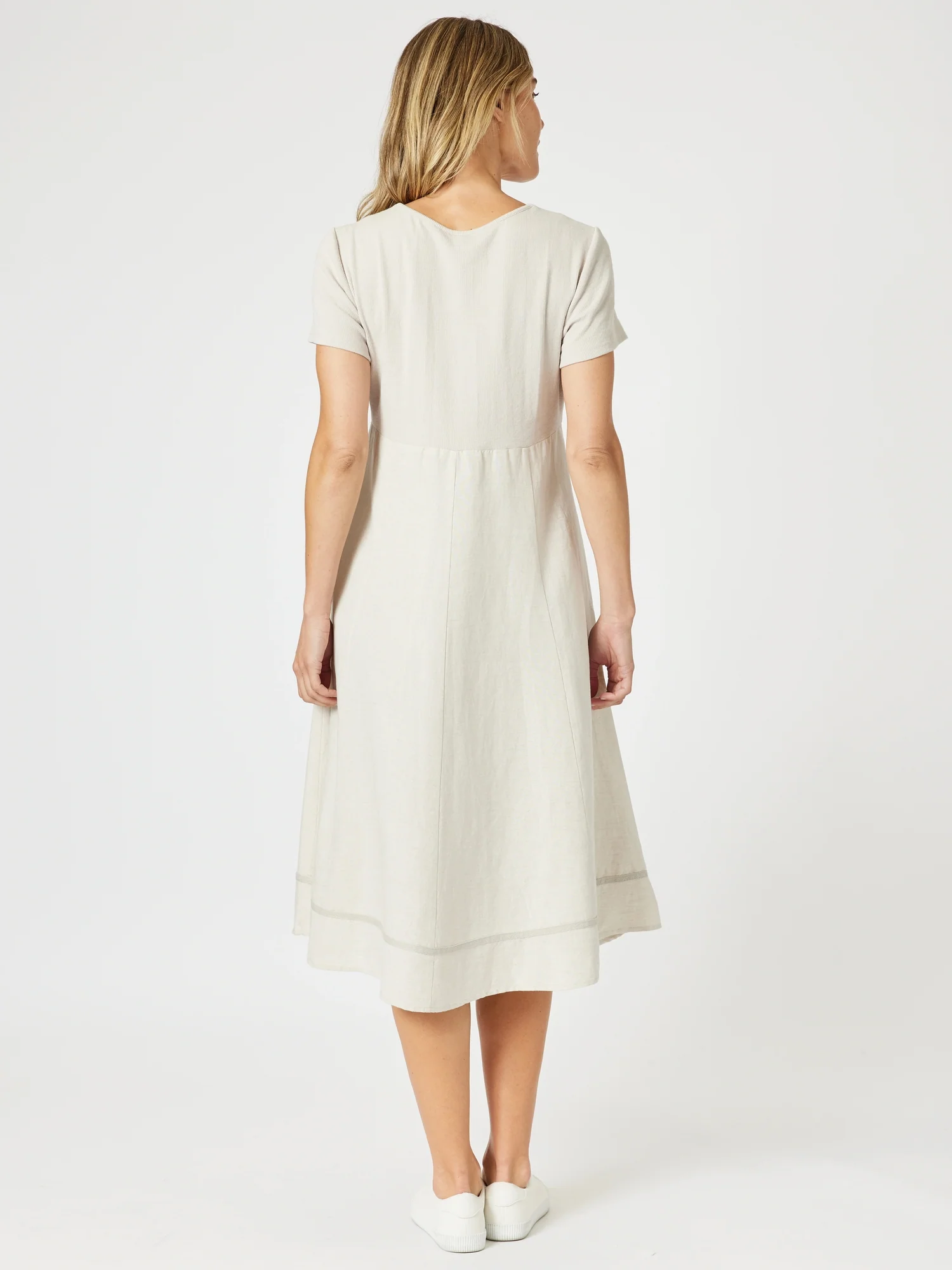 Lino Le Marais Dress - Natural - Image 6