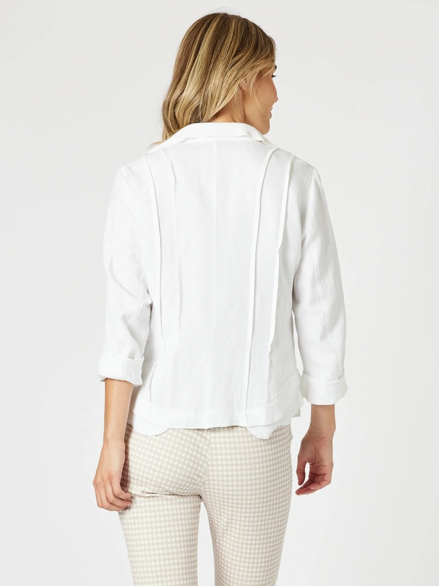 Lino Le Marais Jacket - White - Image 7