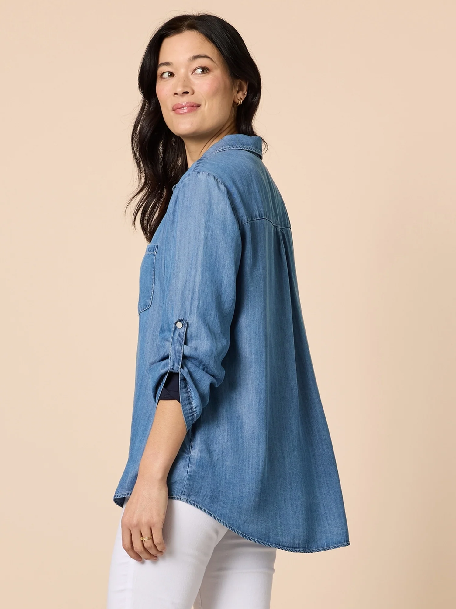 Macy Shirt - Denim - Image 4
