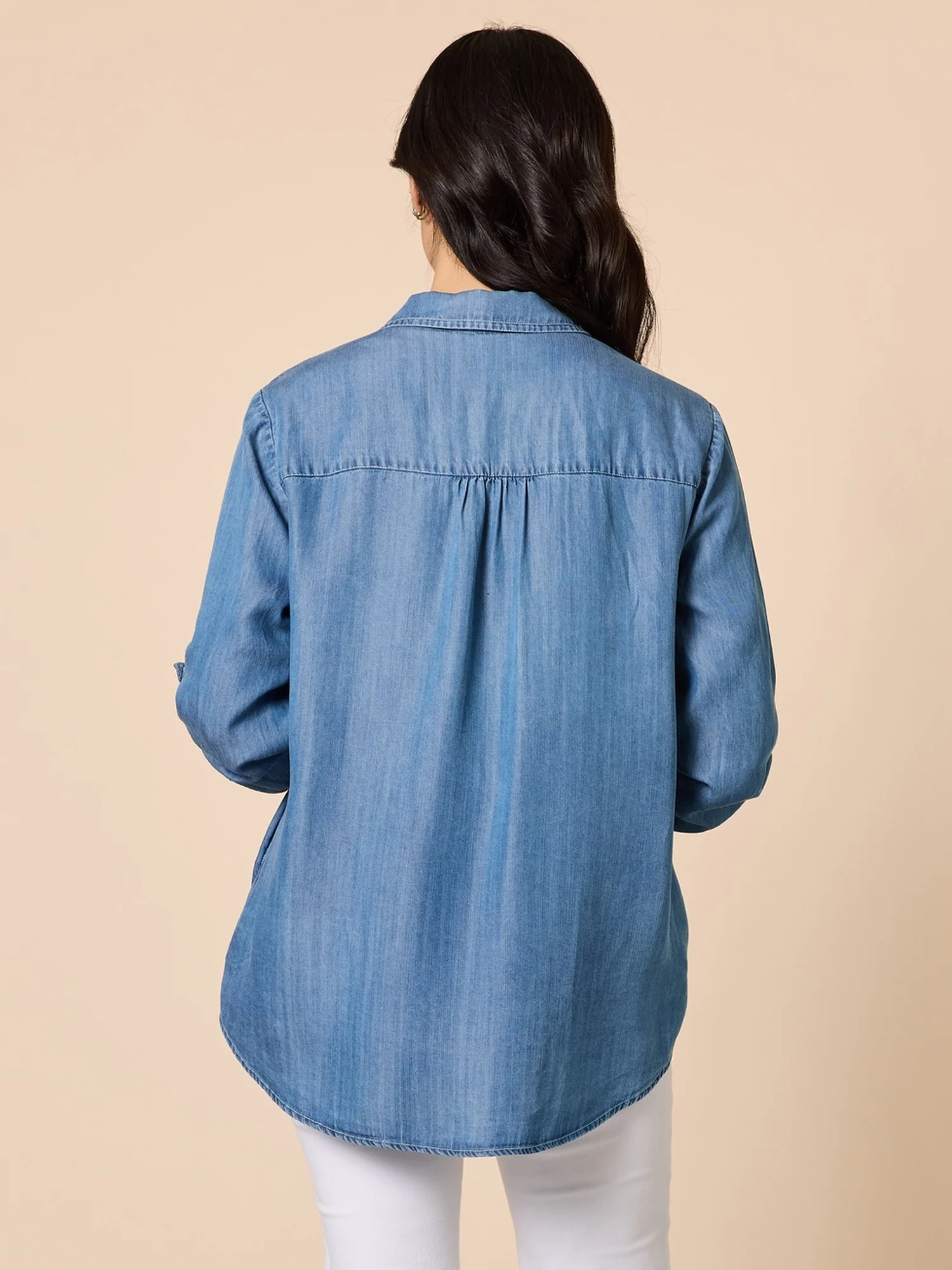 Macy Shirt - Denim - Image 5