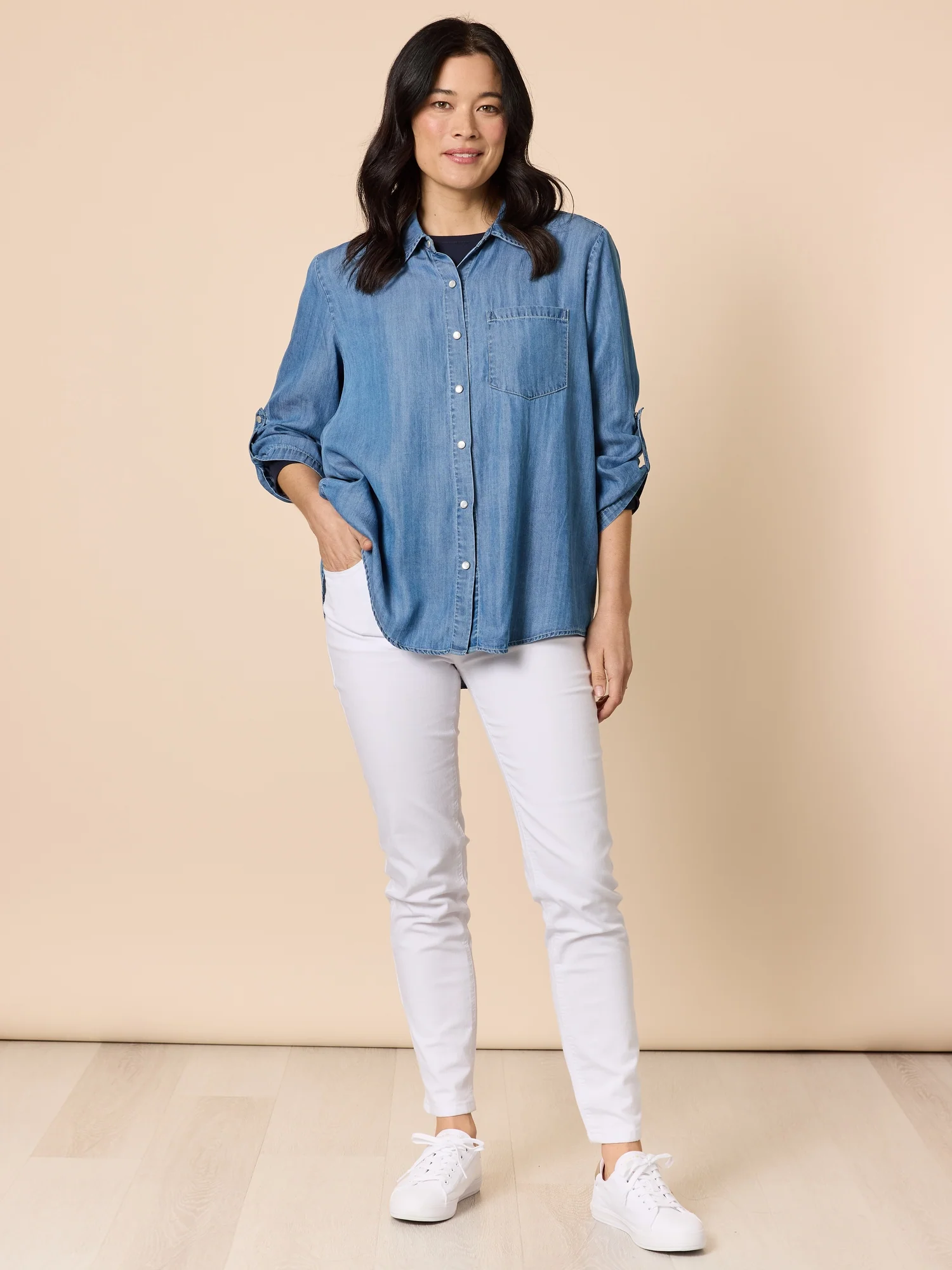 Macy Shirt - Denim - Image 8