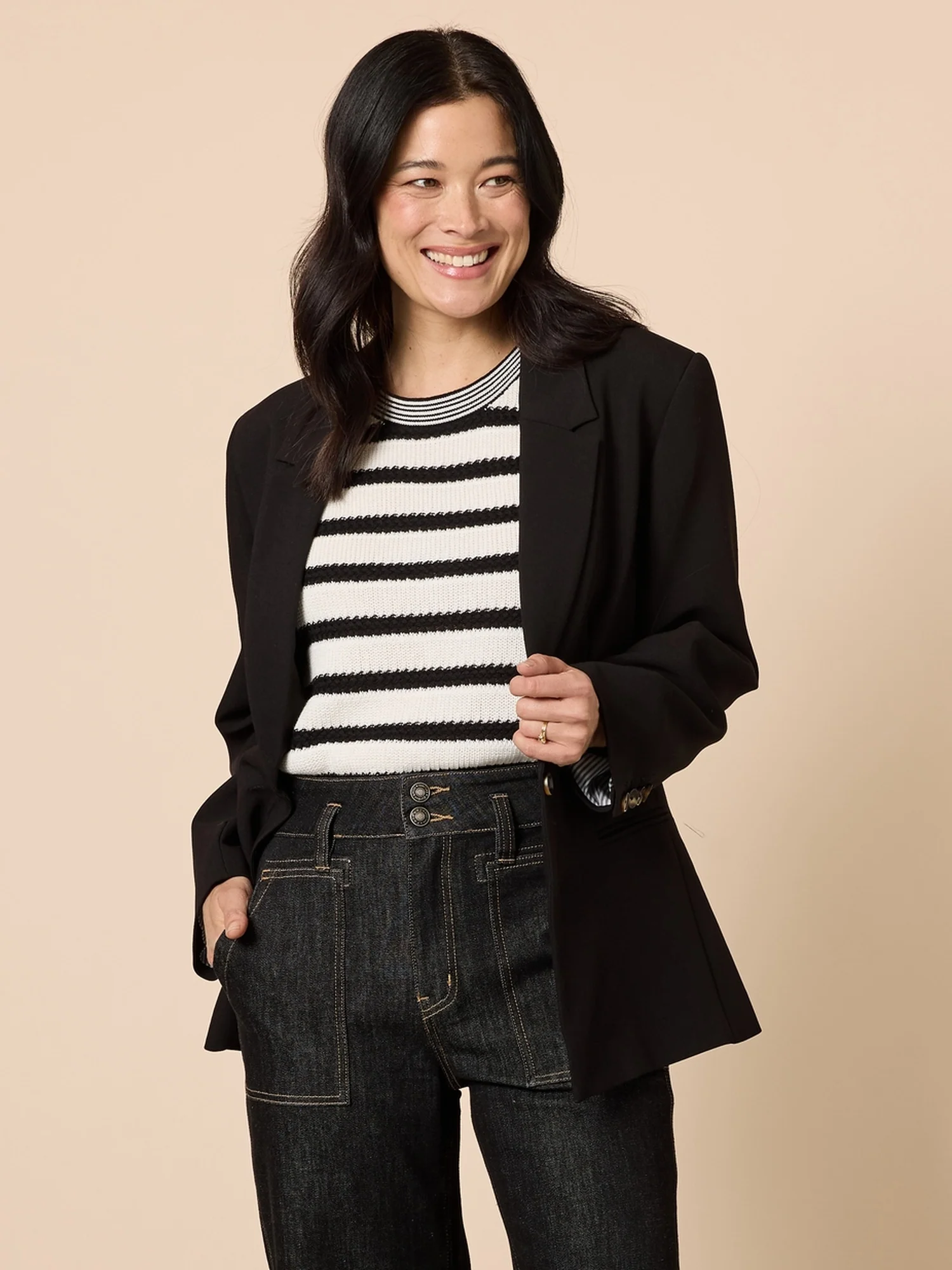 Maddison Blazer - Black