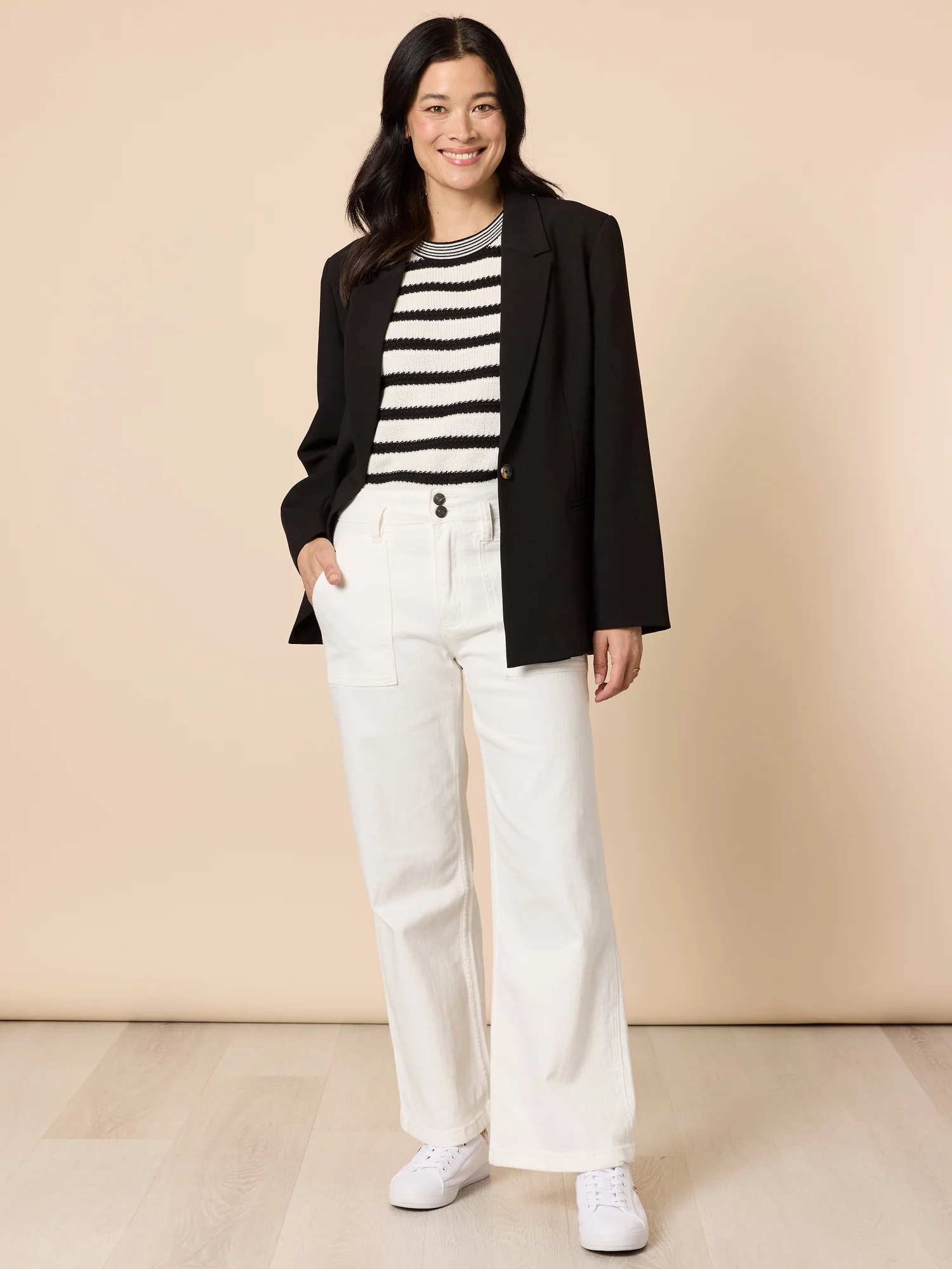 Maddison Blazer - Black - Image 6