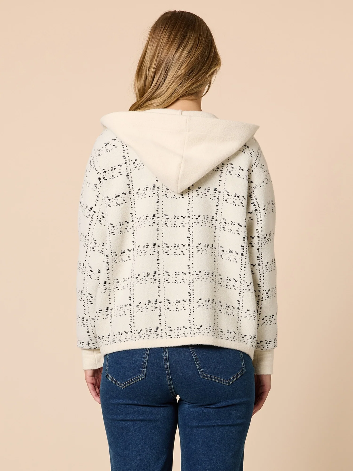 Mademoiselle Print Jacket - Ivory - Image 4