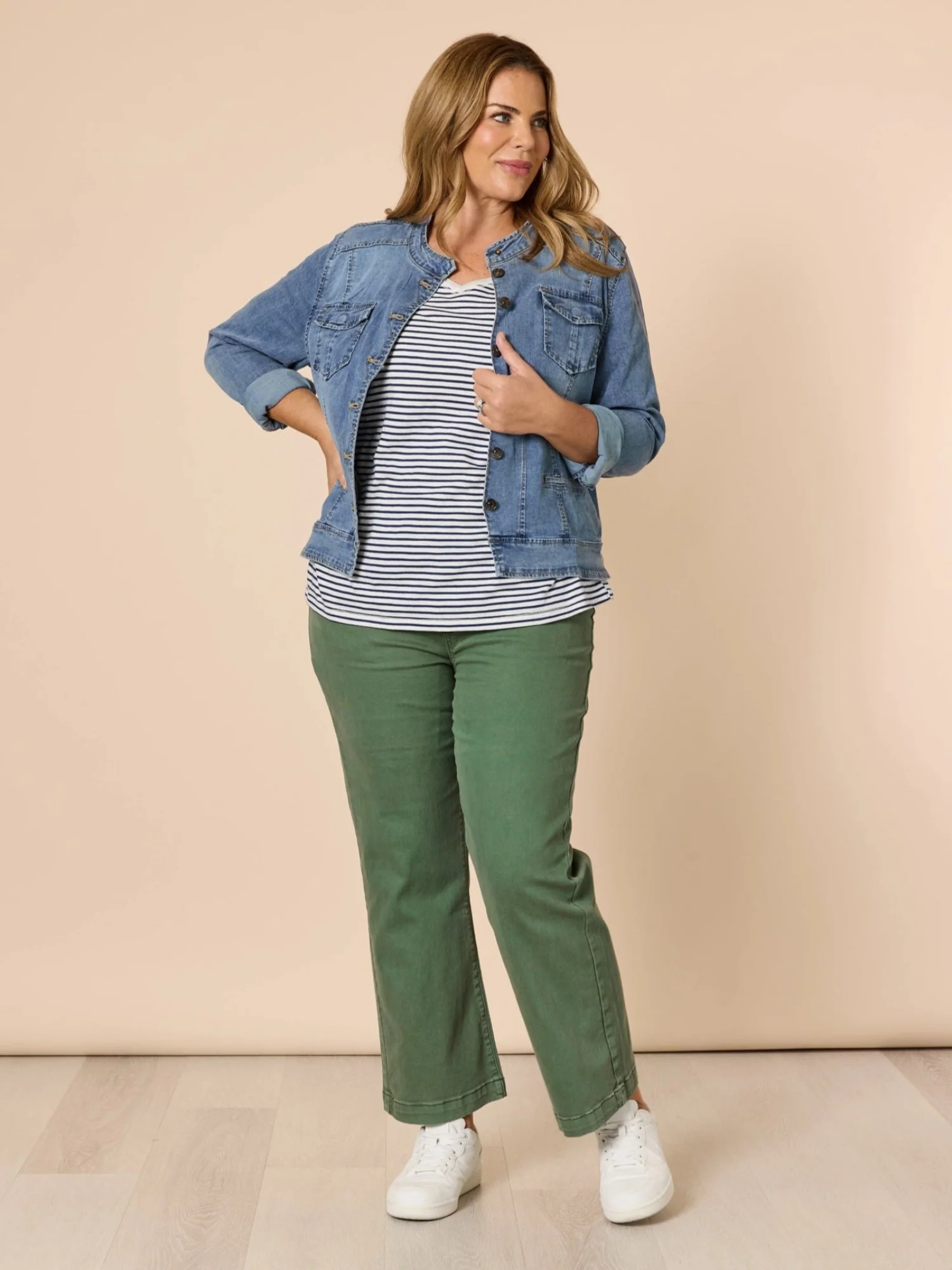 Maggie Denim Jacket - Denim - Image 2