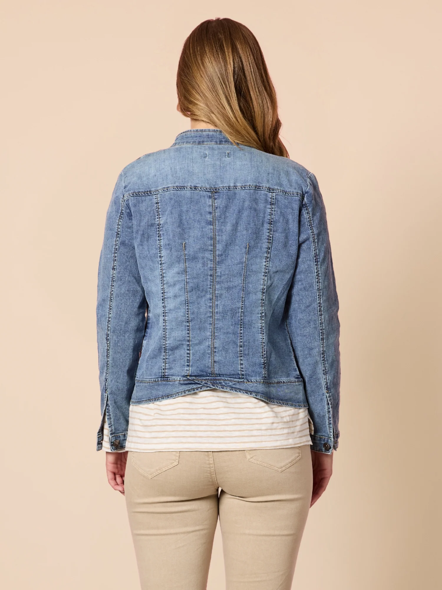 Maggie Denim Jacket - Denim - Image 4