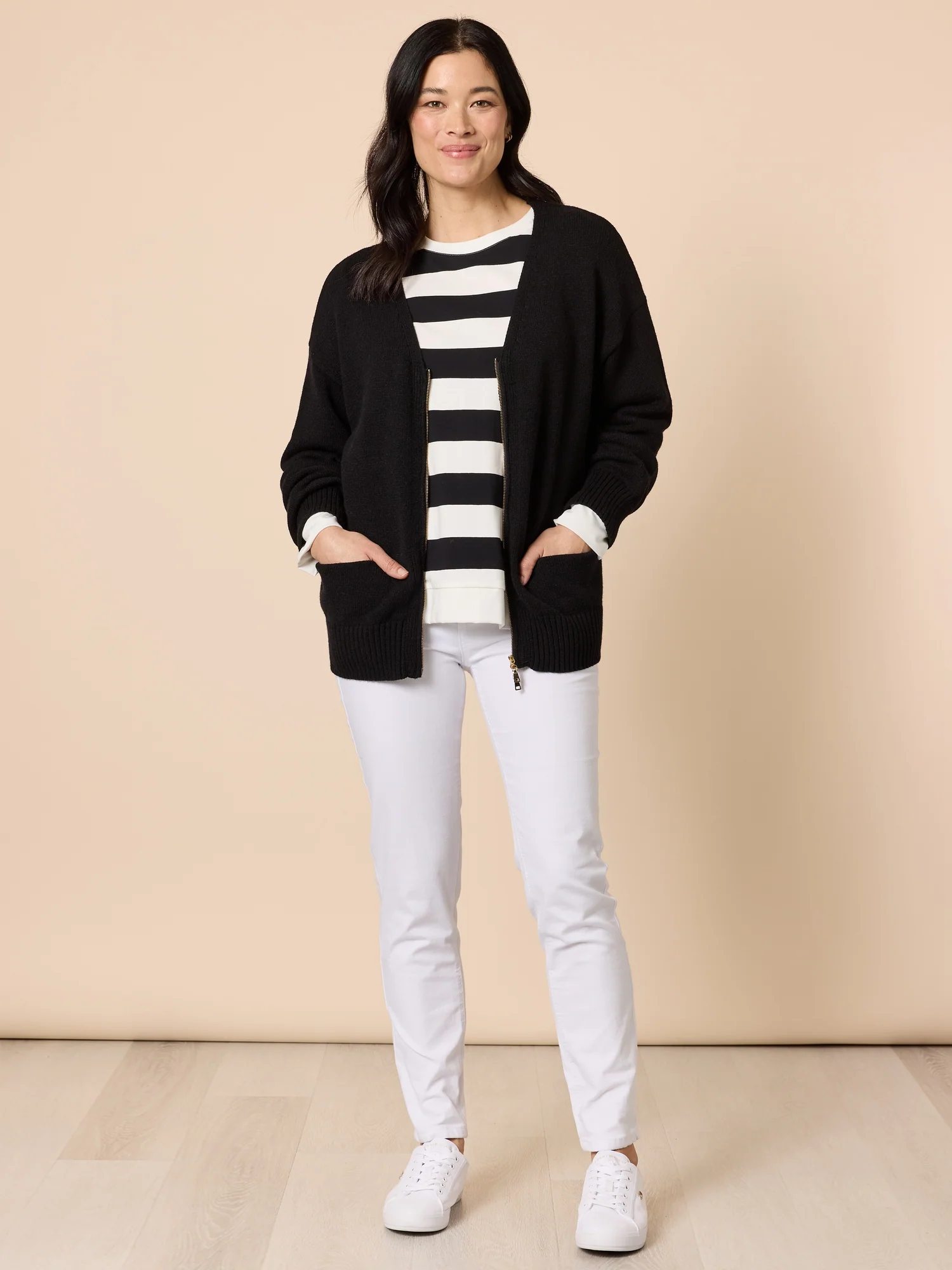 Marvel High Rise Stretch Jean - White - Image 2