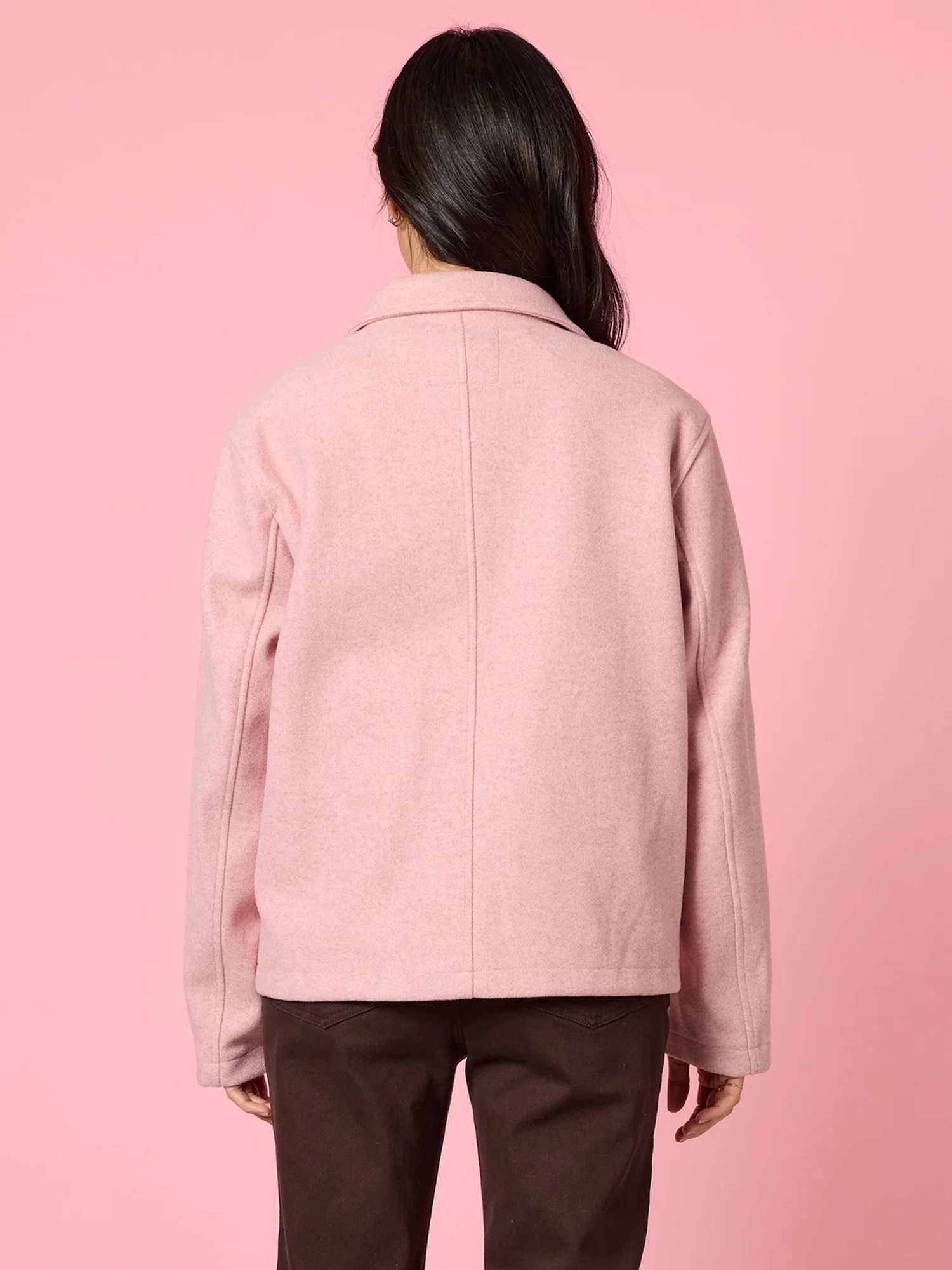 Montana Car Coat - Blush - Image 5